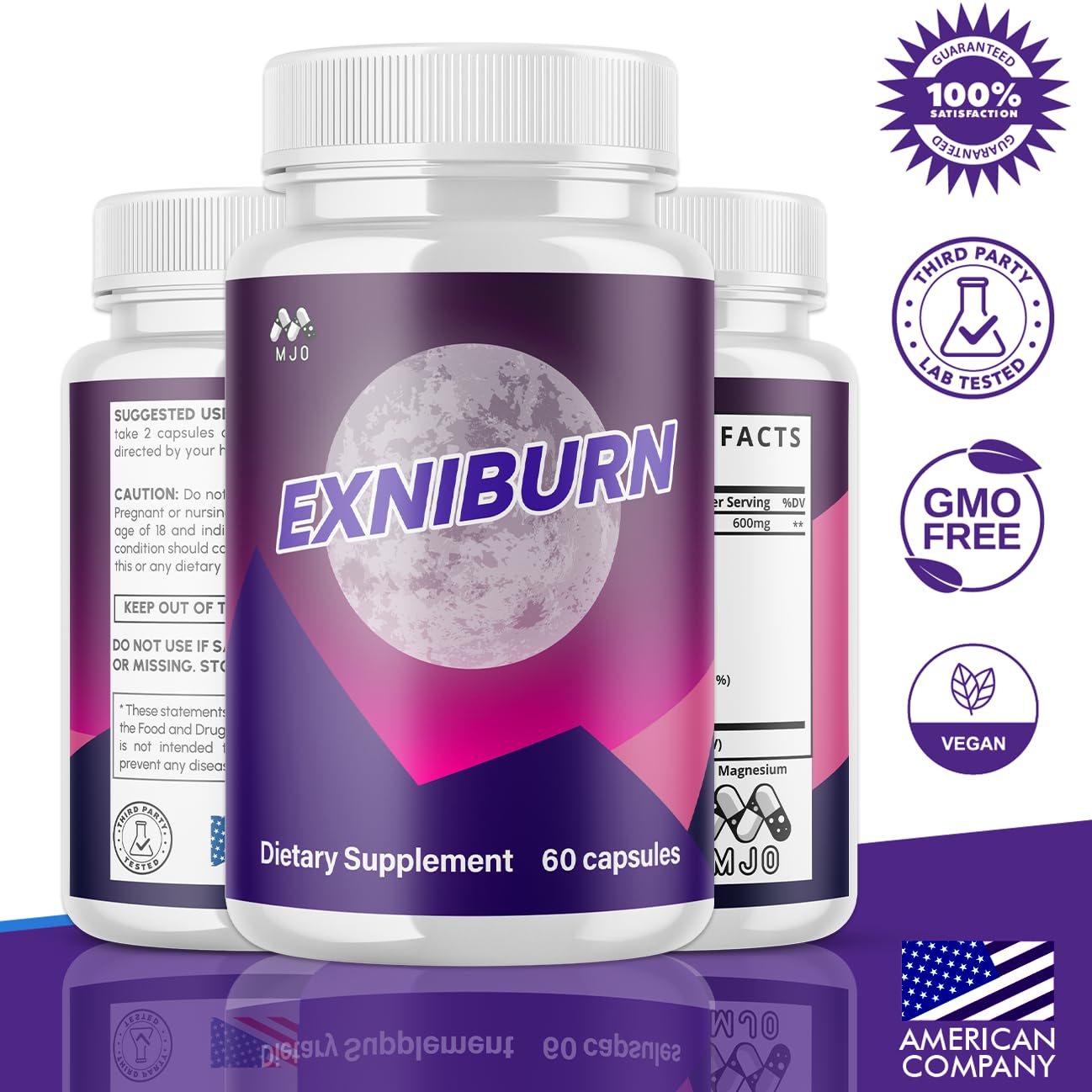 MJO Exniburn Capsules 180 Capsules