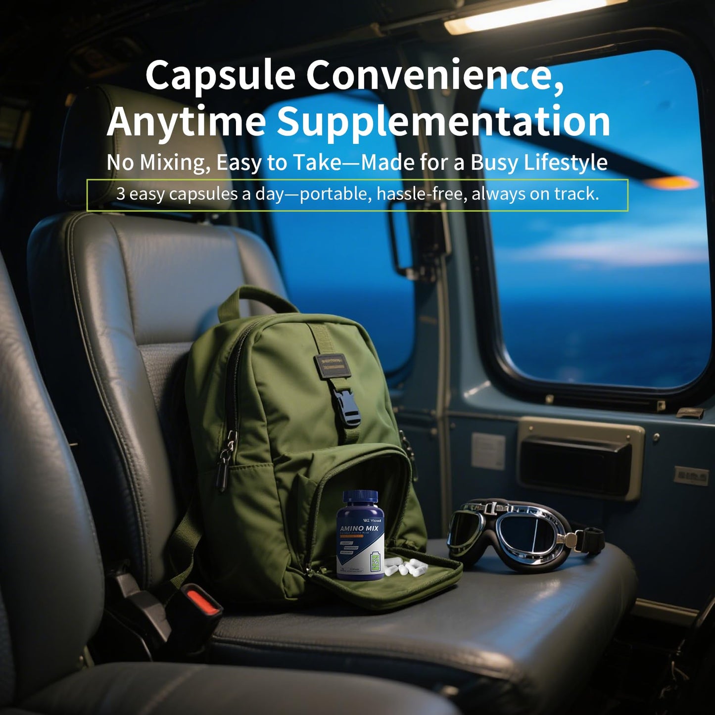 Vicwell Amino Acid Capsule, 90 Capsules