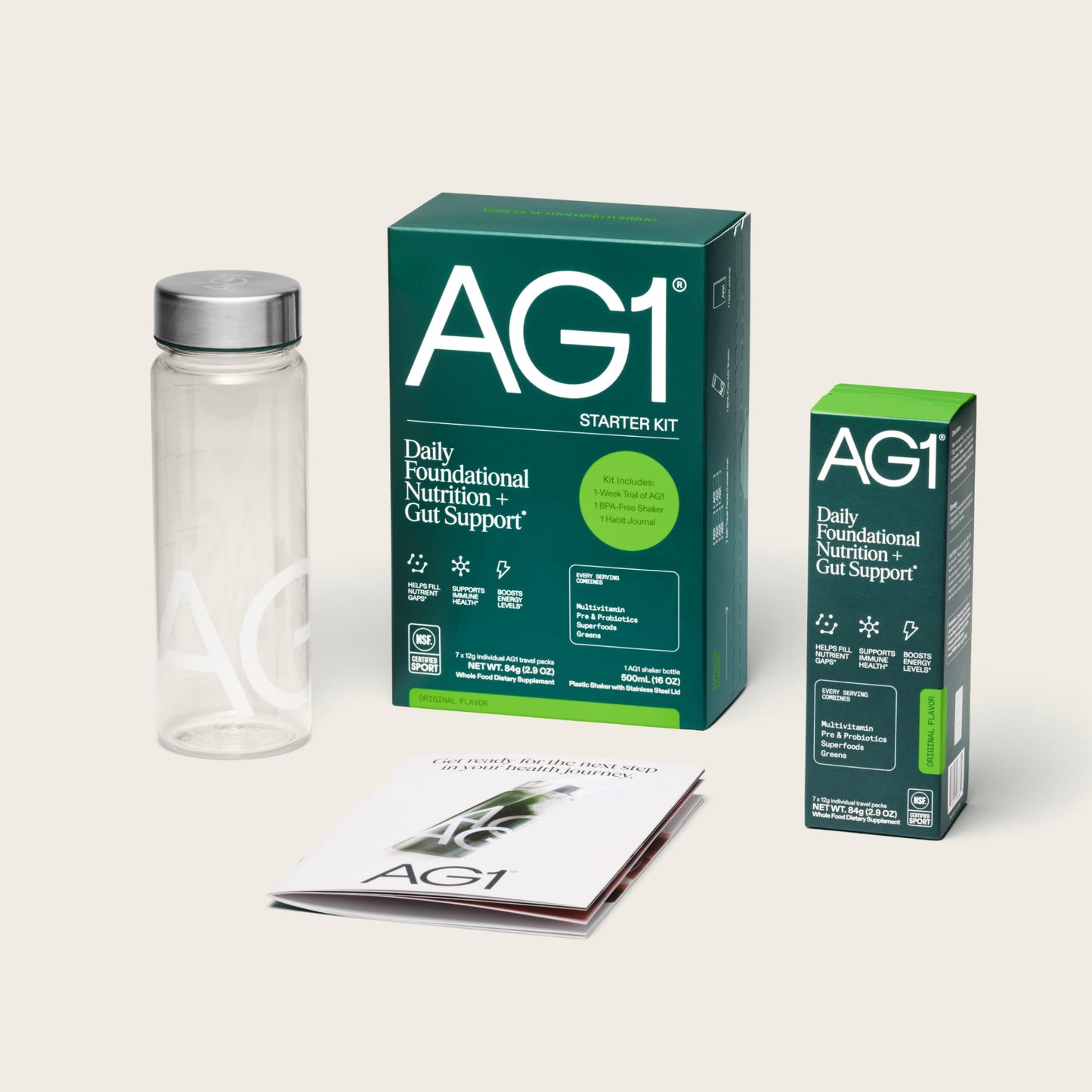 AG1 Athletic Greens 7-Day Starter Kit Powder - 7-Pack
