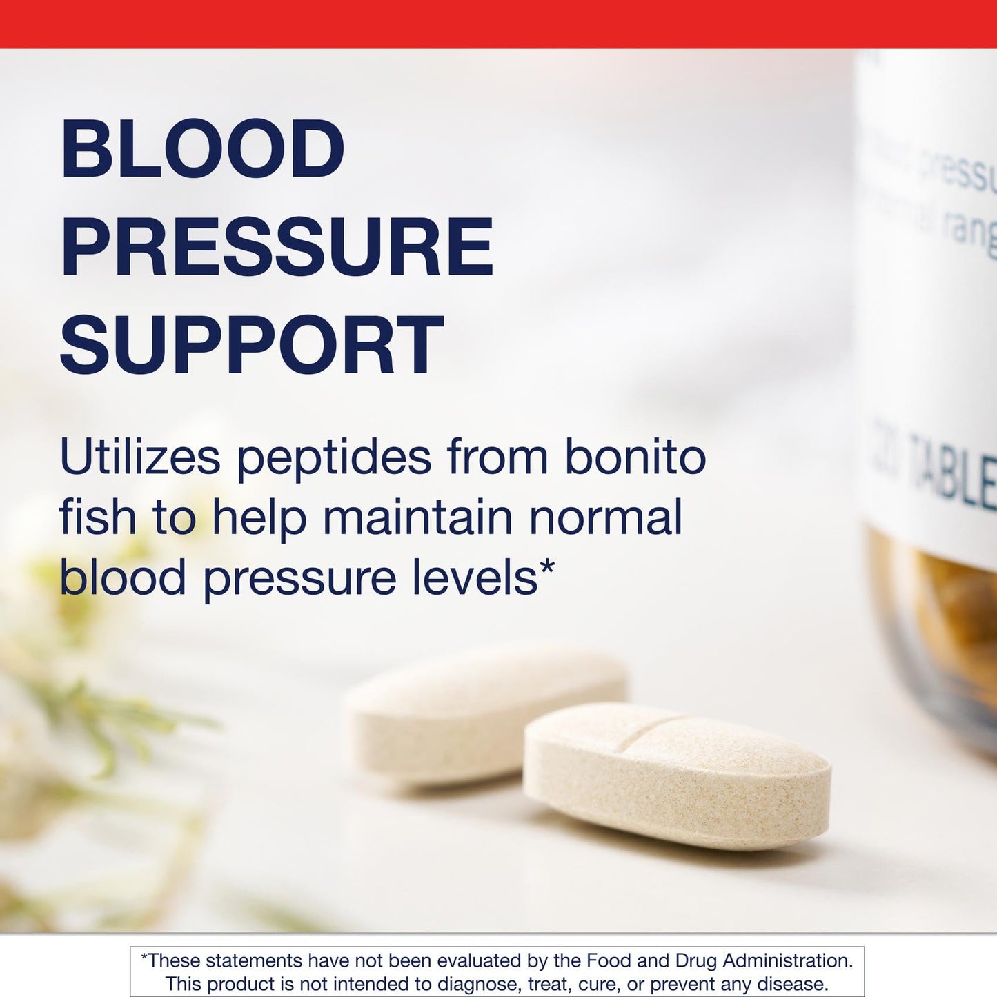 Metagenics Vasotensin Bonito Peptide Supplement for Blood Pressure Support Tablets 120