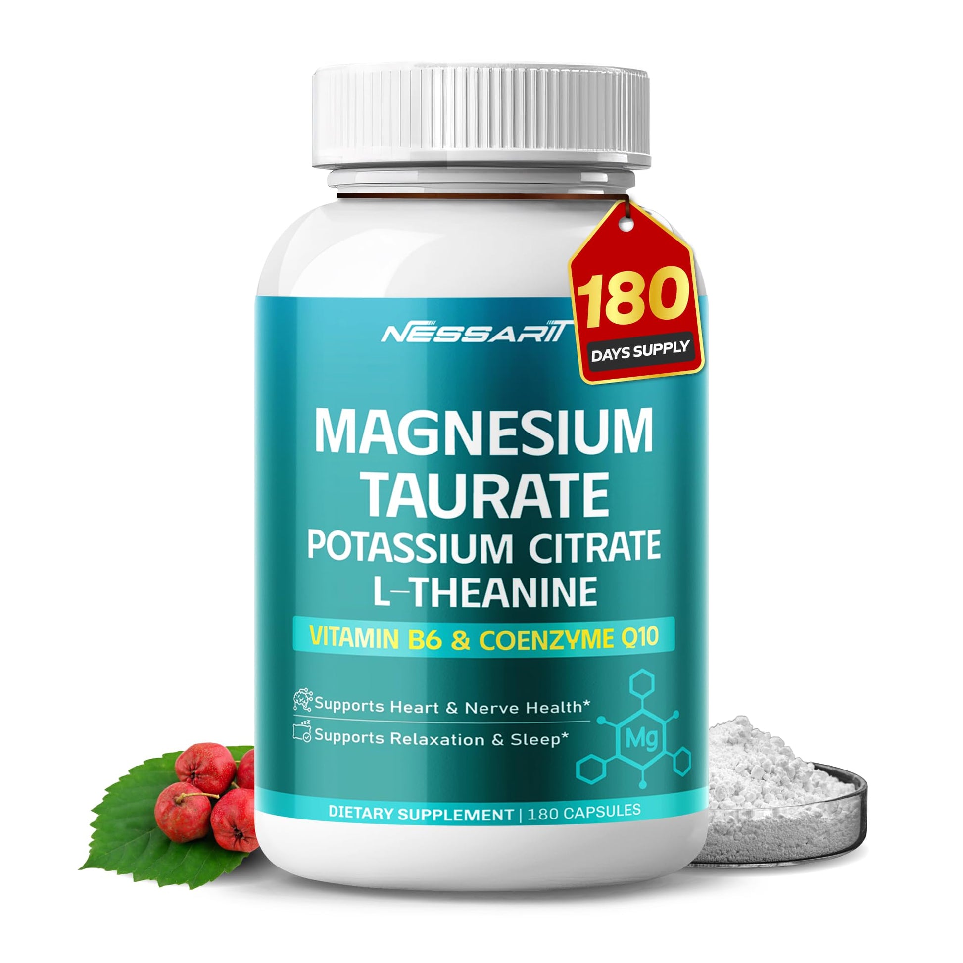 NESSARIT Magnesium Taurate Complex Capsules 180
