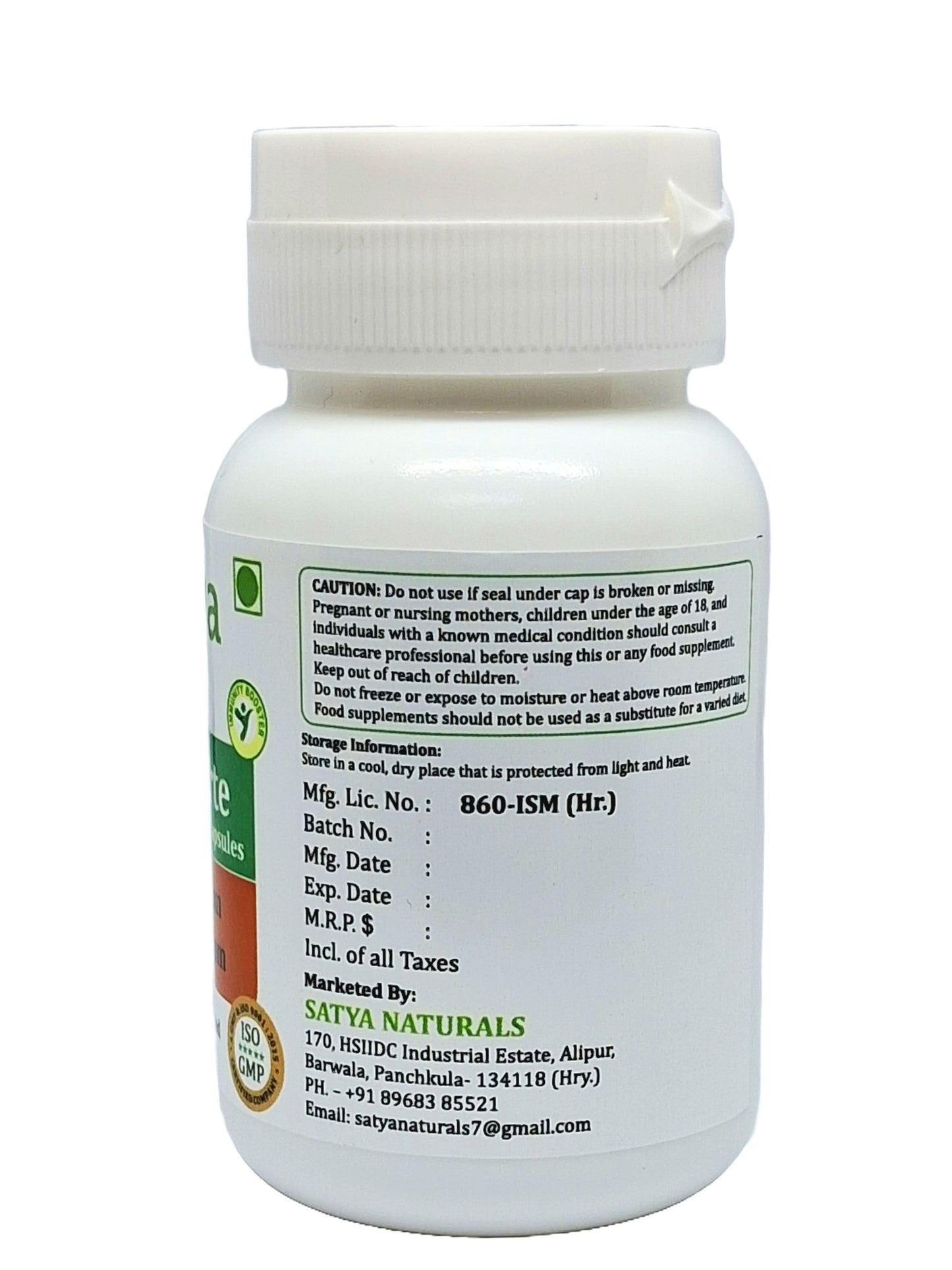 Satya Naturals Garlic Forte 500 mg Capsules, 240 Count