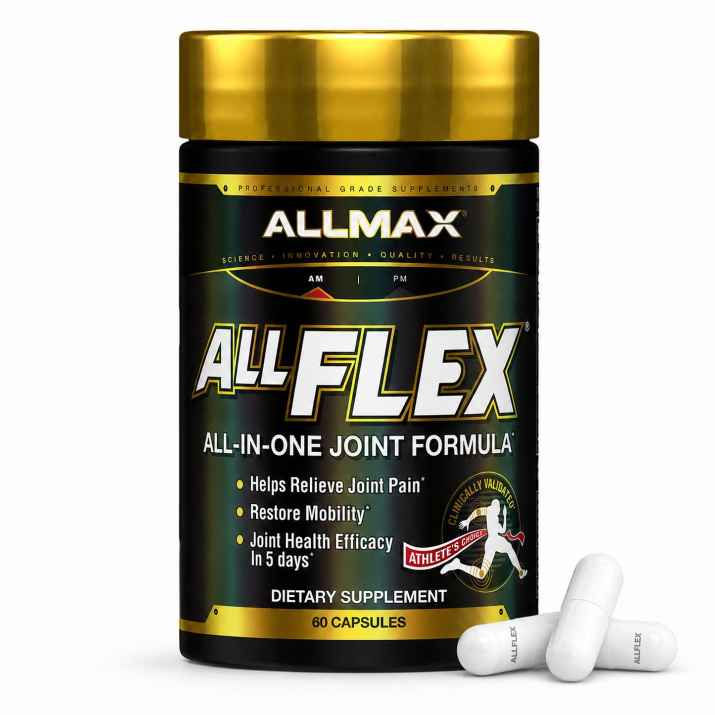 ALLMAX Advanced AllFlex Joint Support Capsules, 60 Capsules