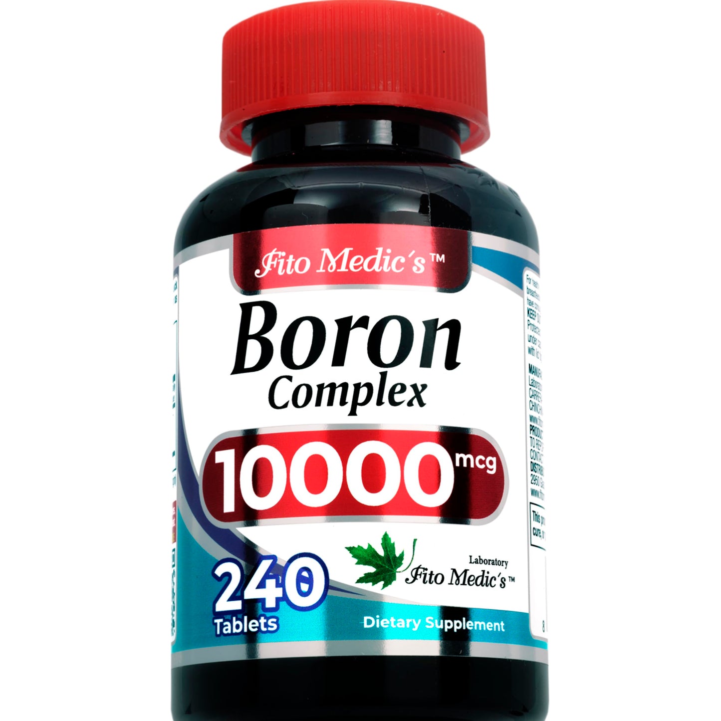 FITO MEDIC'S Boron 10 mg Tablets, 240 Count
