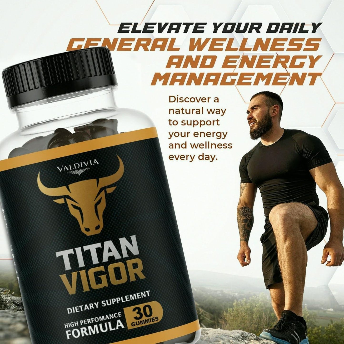KYFLAG Titan Vigor Gummies 30 Count