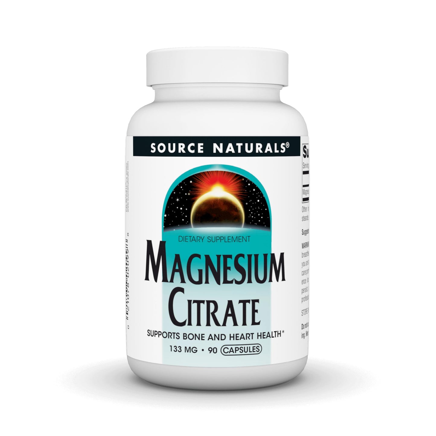 Source Naturals Magnesium Citrate Capsules 90 Count