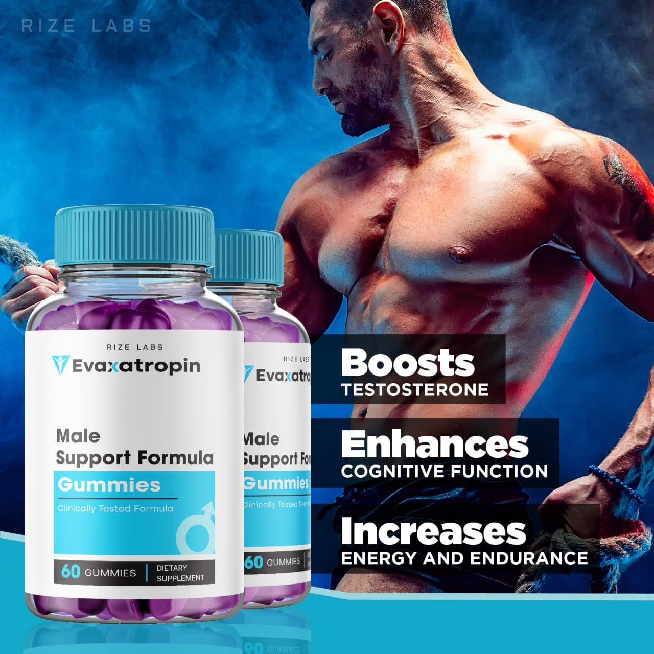 Rize Labs Evaxatropin Gummies, 120 Gummies
