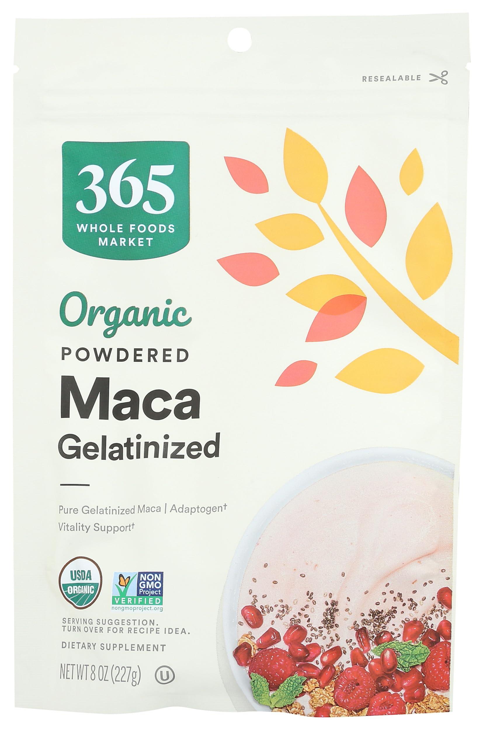365 by Whole Foods Market Organic Gelatinized Maca Powder, 8 Ounce