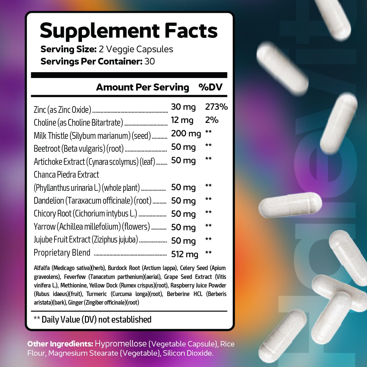 Halevit Liver Support Supplement Capsule 60 Count