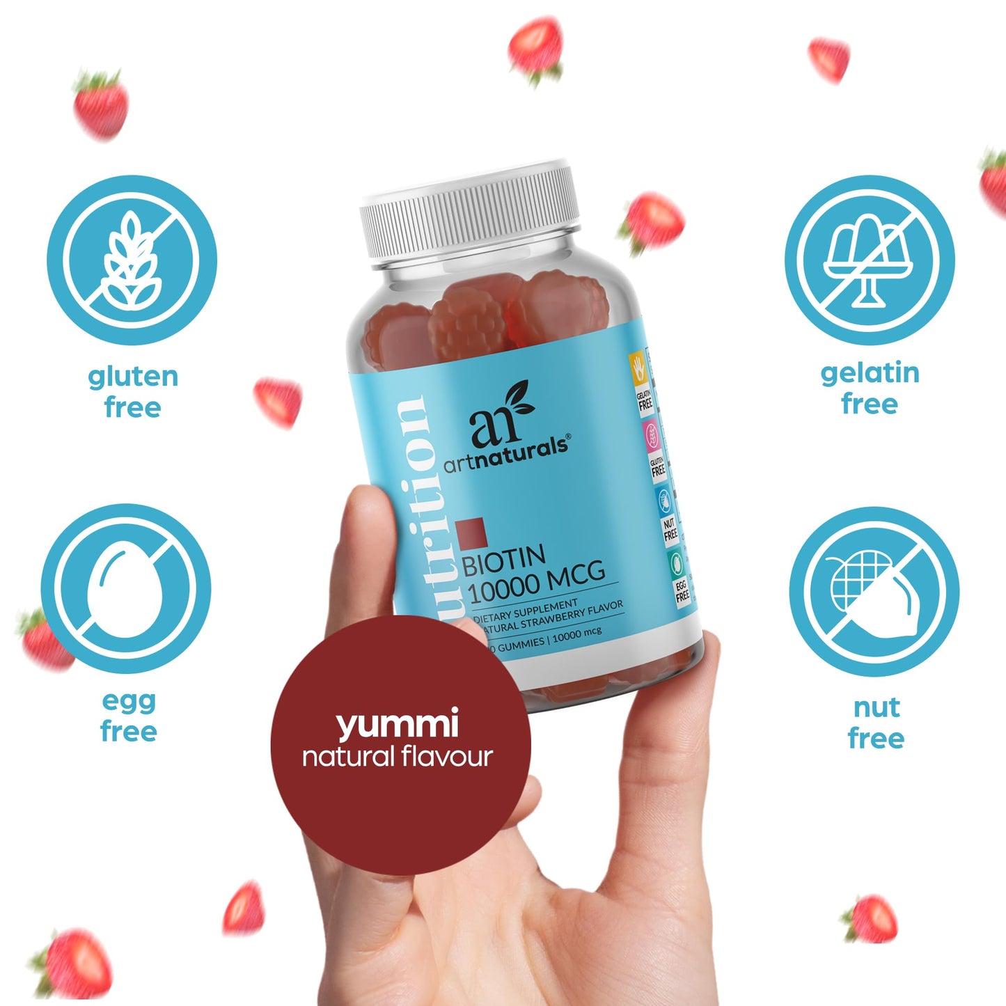 Artnaturals Biotin Capsule, 100 Count