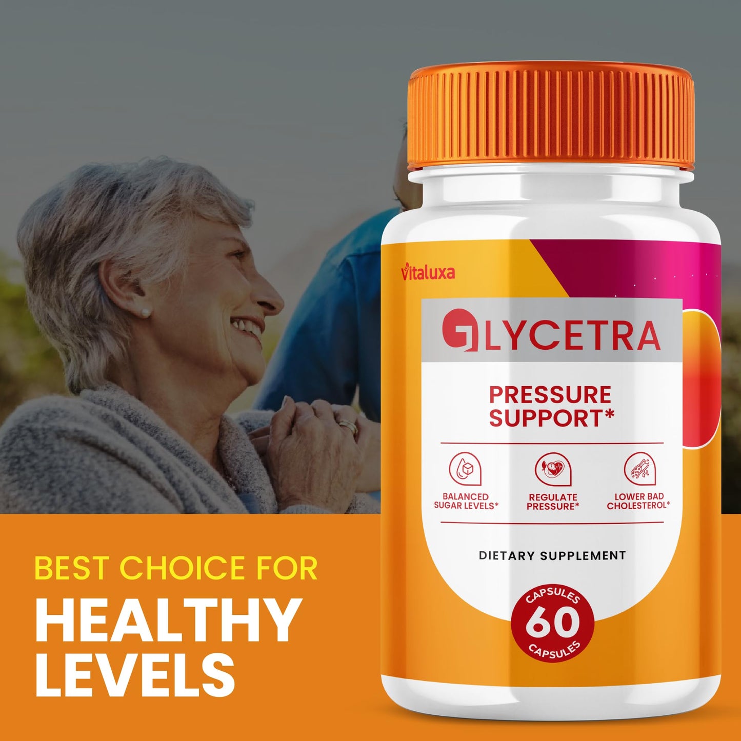 Vitaluxa Glycetra Capsules 180 Count