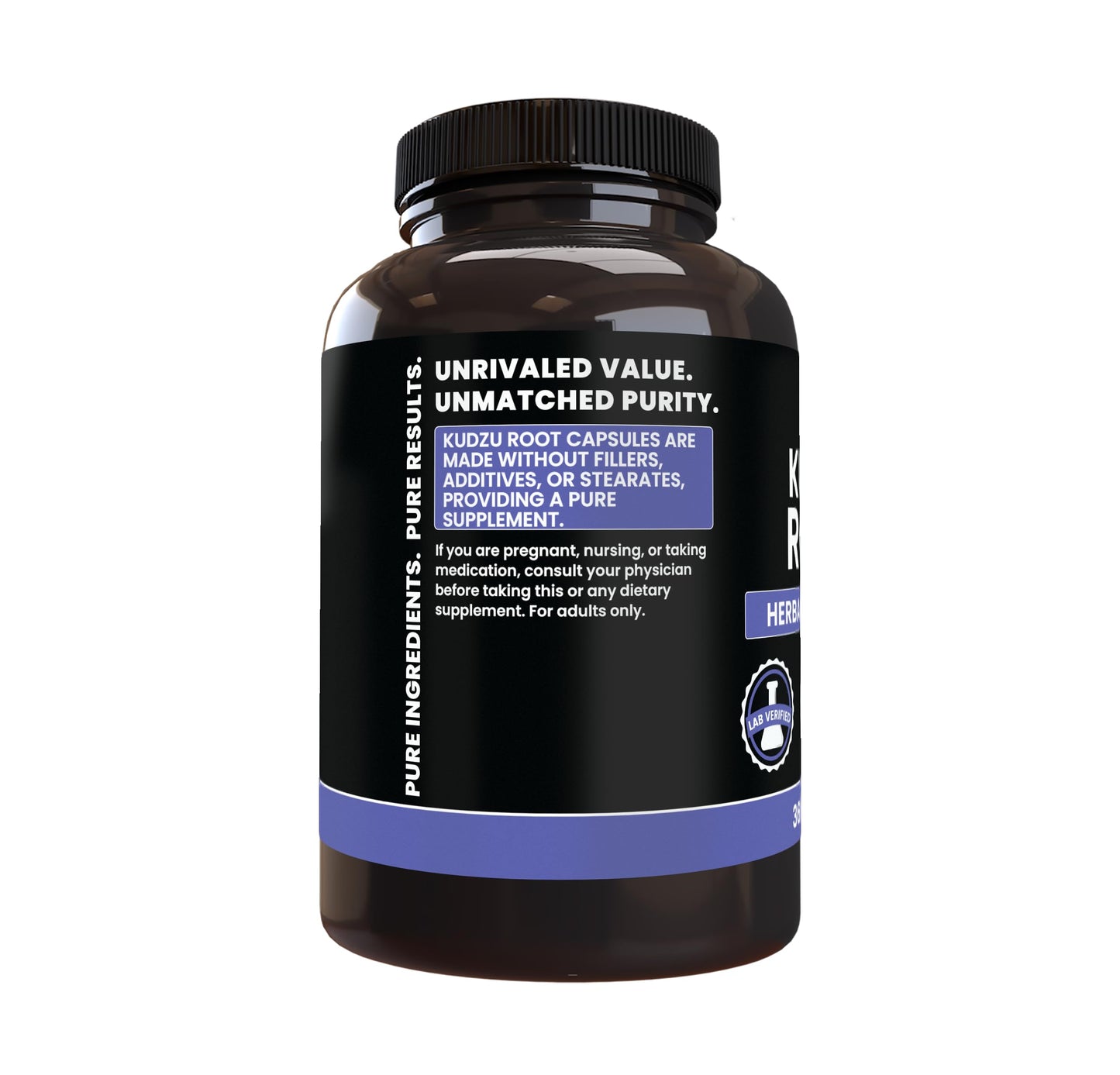 PURE ORIGINAL INGREDIENTS Kudzu Root Capsule 365 Capsules