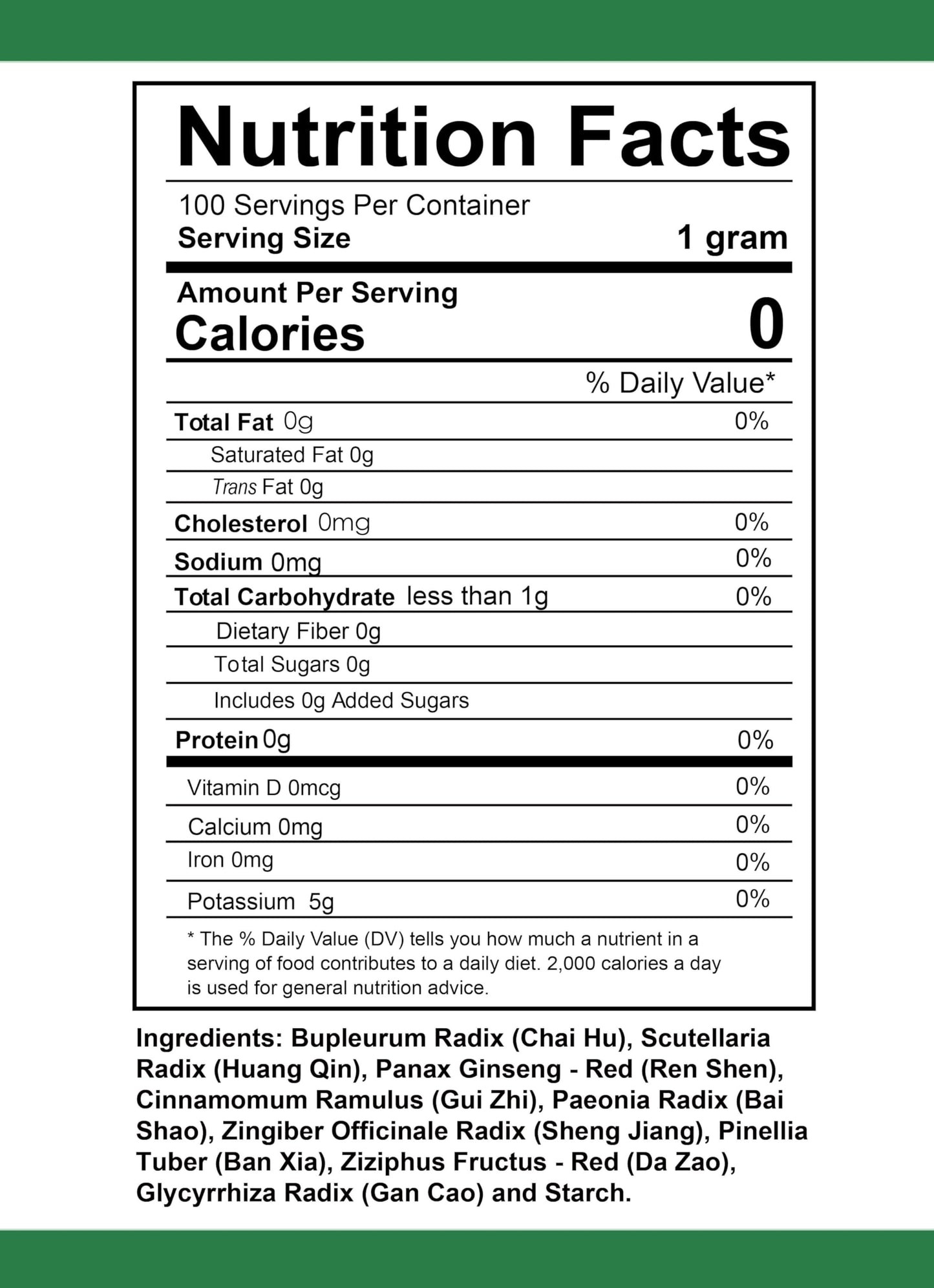 Health Herbal Chai Hu Gui Zhi Tang Bupleurum & Cinnamon Decoction Powder 3.53 Ounce