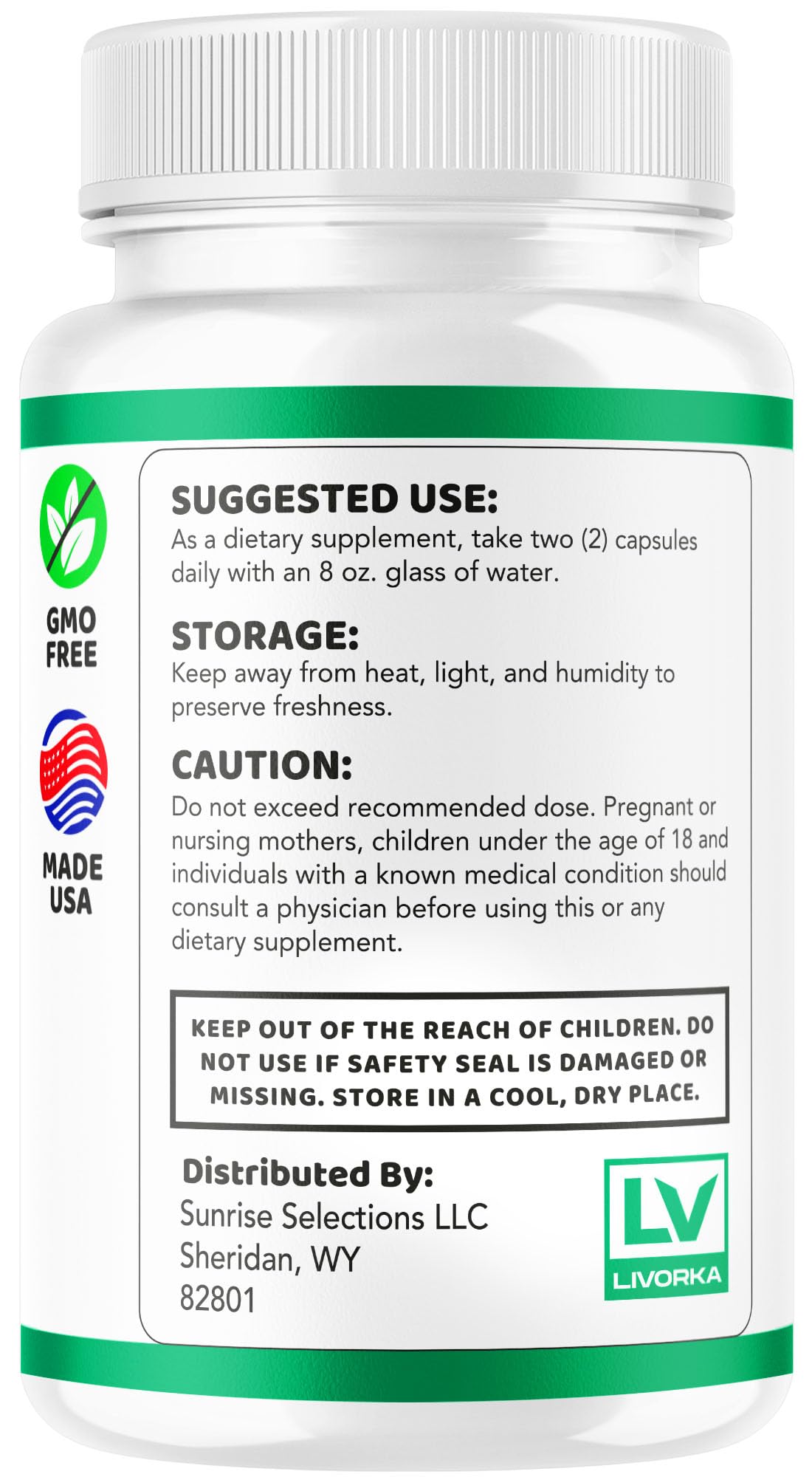 LIVORKA Biovances Capsules 60 Count