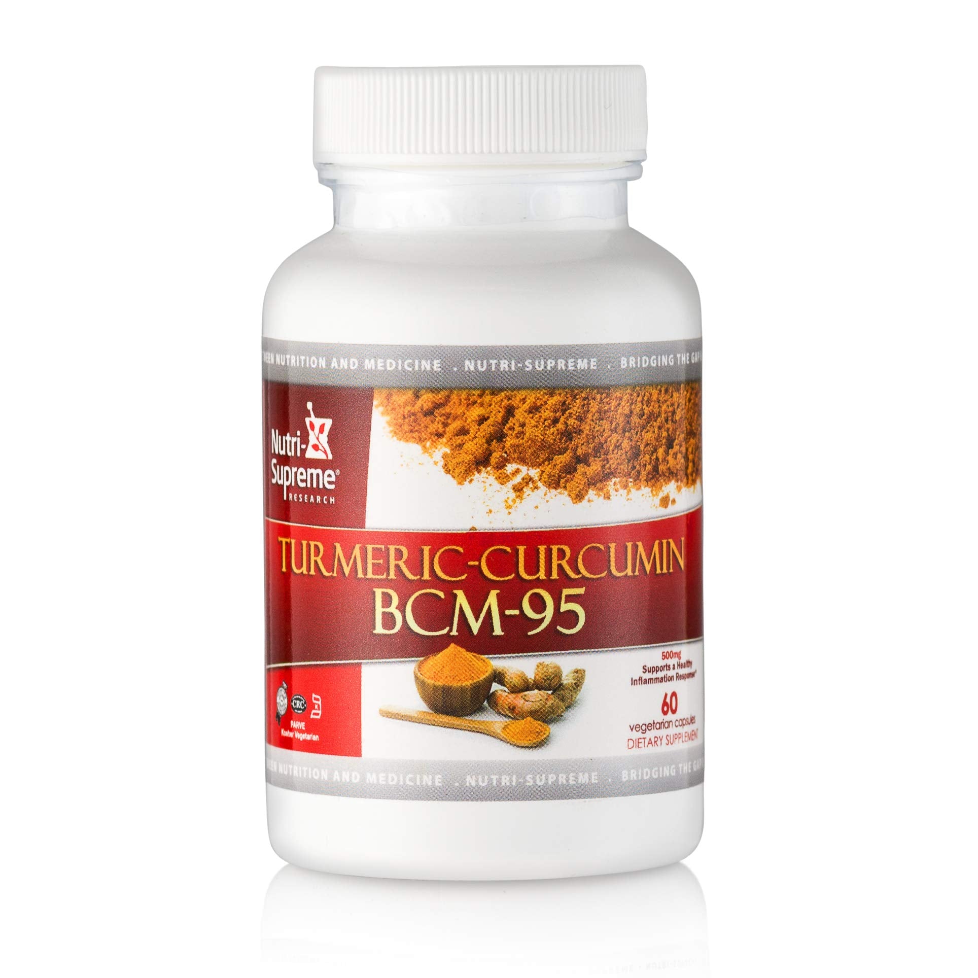 BCM-95 Turmeric Curcumin Capsules, 60 Vegetable Capsules