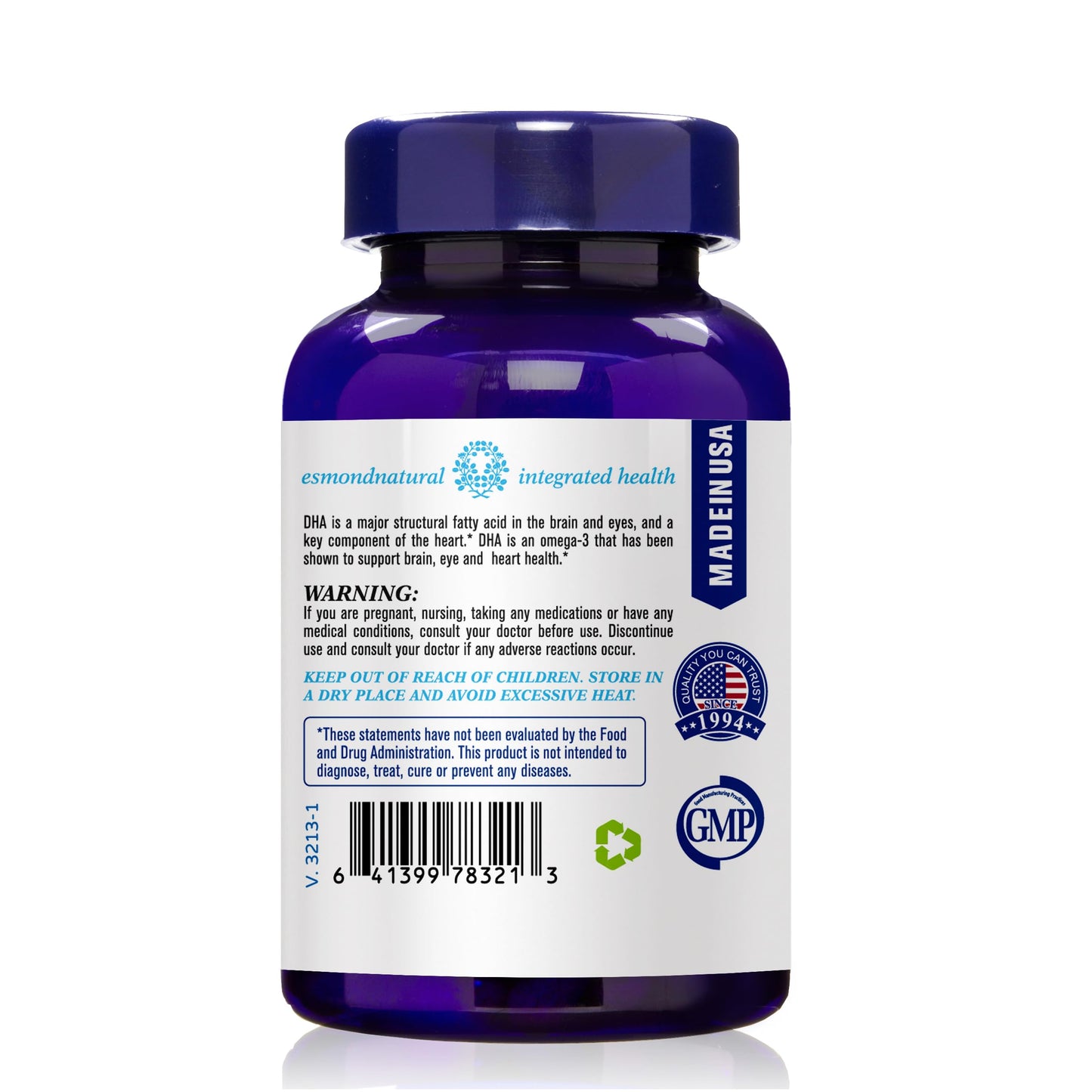 Esmond Natural DHA Algal Oil Softgels 60
