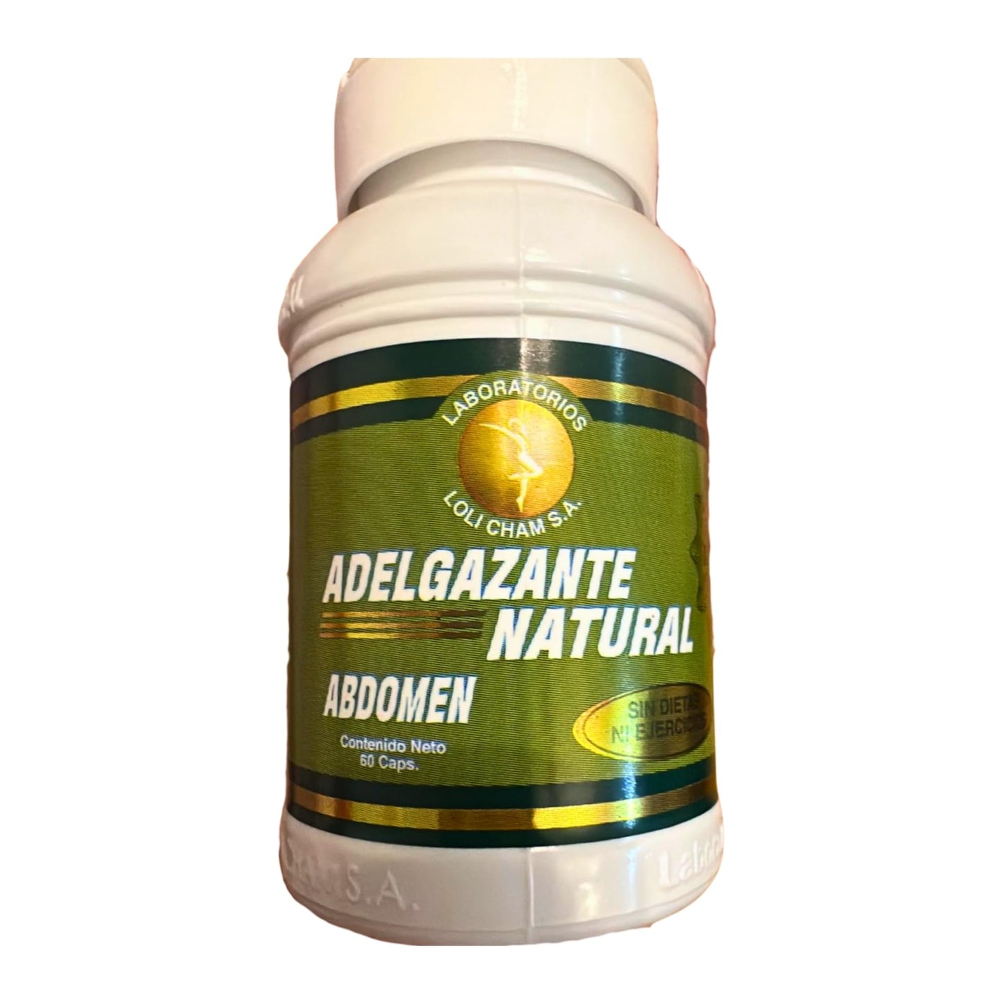 Generic Natural Wellness Supplement with Natural Ingredients Adelgazante Abdomen Capsules, 60 Count