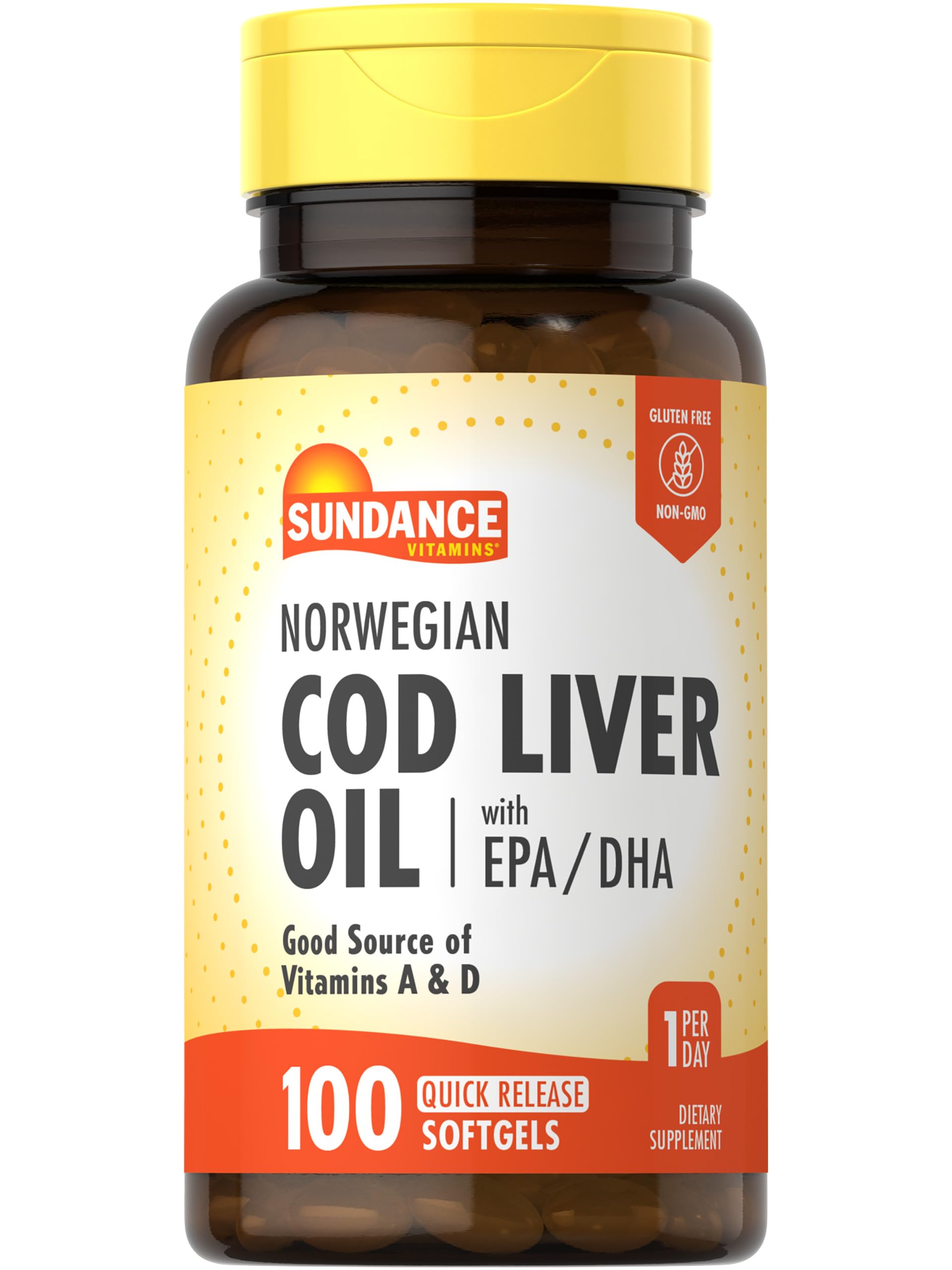 Sundance Norwegian Cod Liver Oil Softgel 100