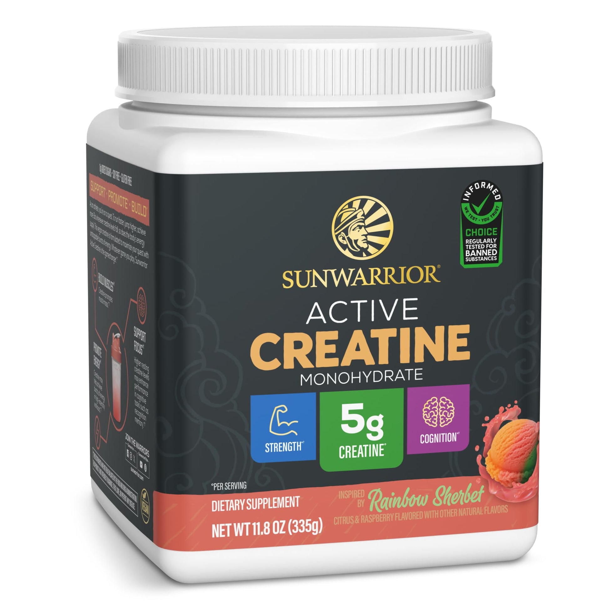 Sunwarrior Creatine Monohydrate Powder 11.8