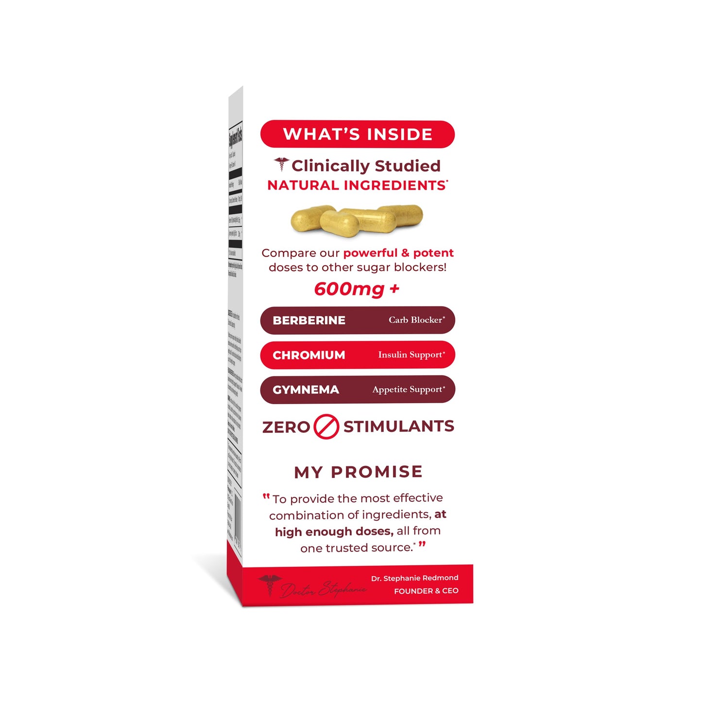 Pharmaganics Carb & Sugar Blocker Capsule 1 Count