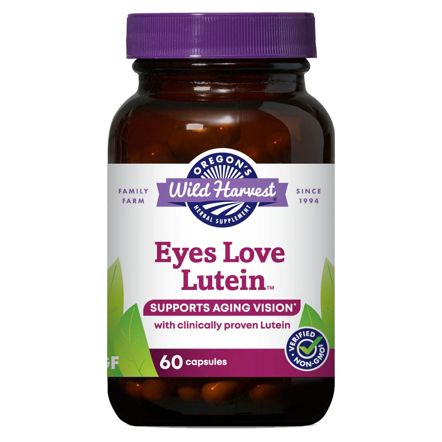 Oregon's Wild Harvest Eyes Love Lutein Capsules, 1 Count