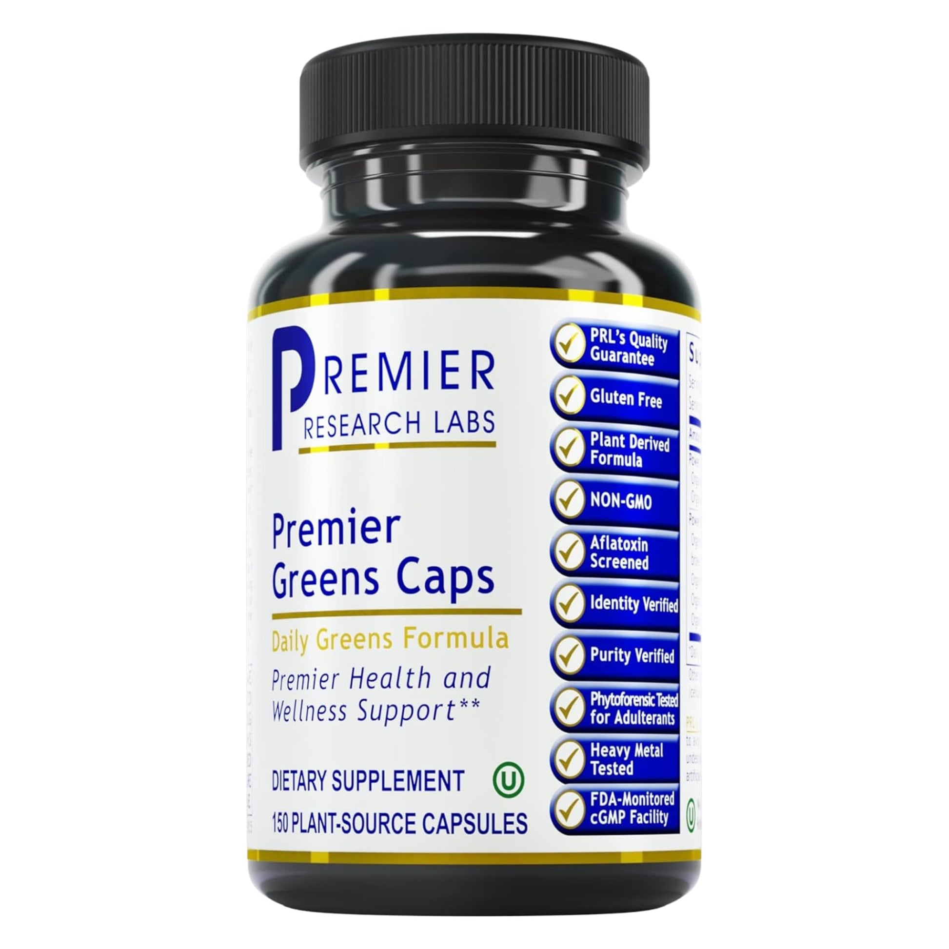 Premier Research Labs Greens Capsules, 150 Capsules