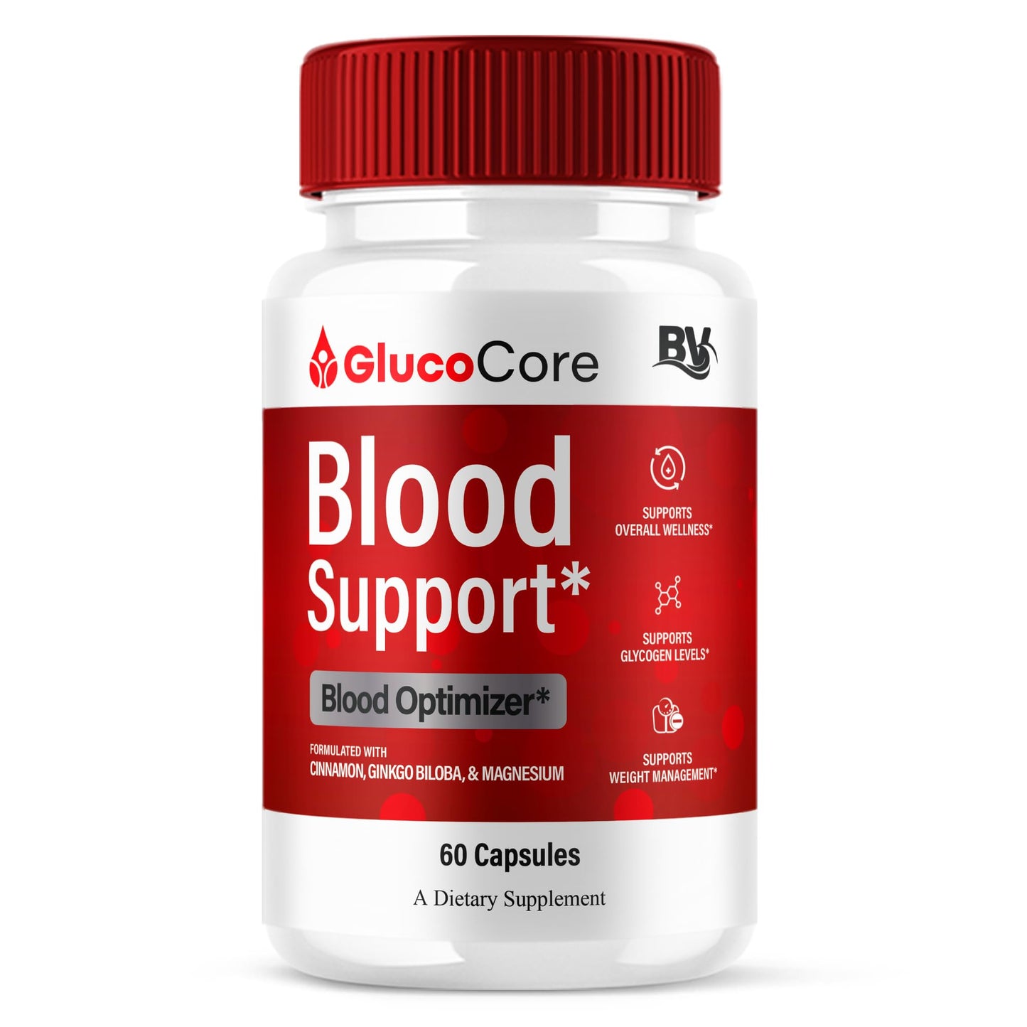BLUE VIBE GlucoCore Blood Support Capsule, 60 Capsules