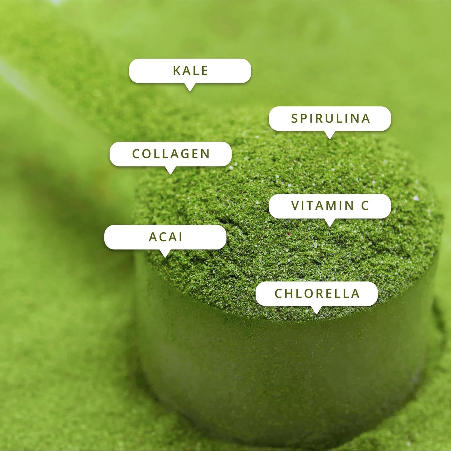 Sculpt Nation Greens Strawberry Powder with Collagen - Premium Greens & Superfood Blend, 8.4305