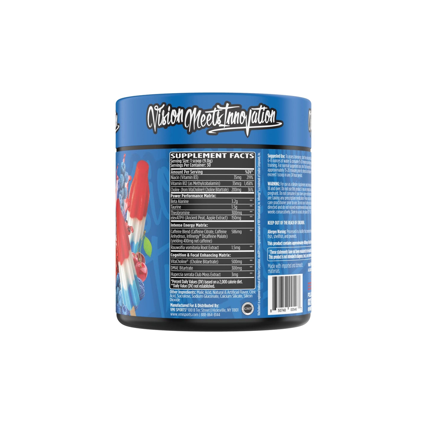 VMI Sports KXR Pre-Workout Energy Powder 8.5 oz