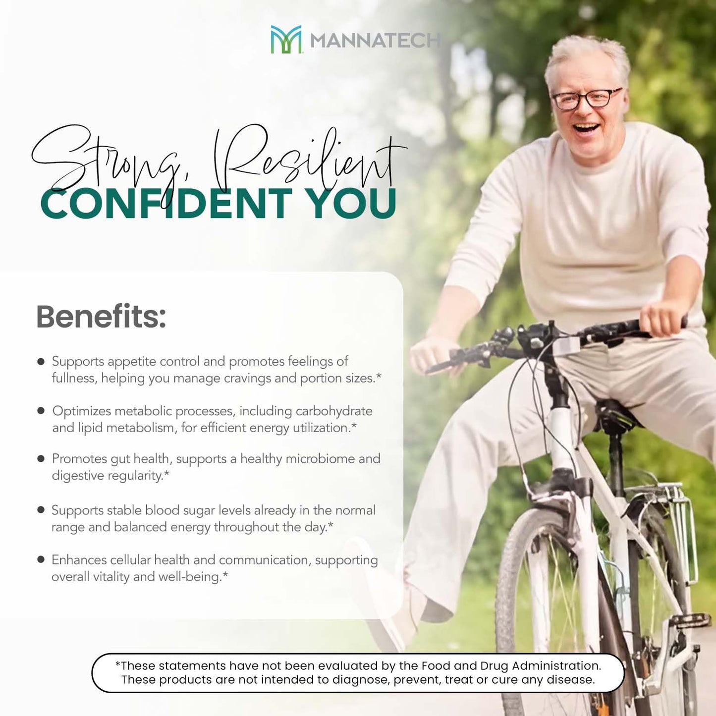 Mannatech TruHealth Satiety 60 Capsules