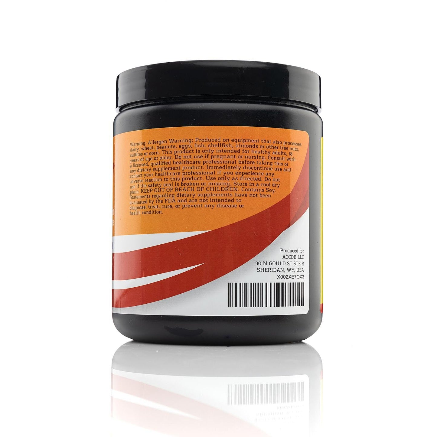 ACCOB BCAA Powder Fruit Punch, 1 oz