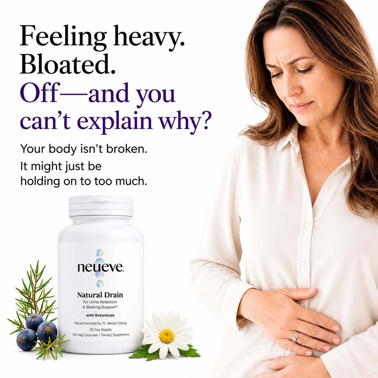 NeuEve Natural Drain Capsule, 100 Capsules
