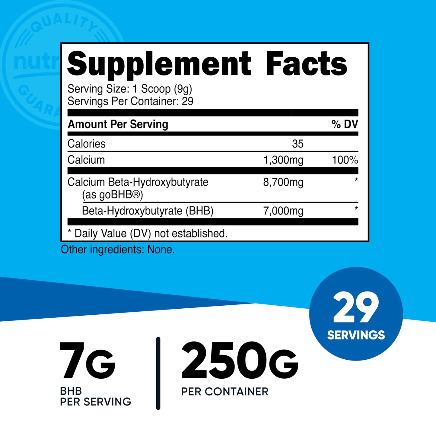 Nutricost Calcium BHB Powder 11 Ounce