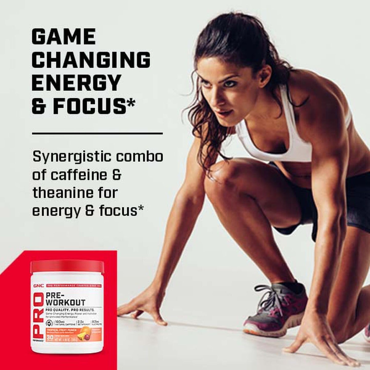 GNC Pro Performance Pre Workout Powder 11.96 Ounce