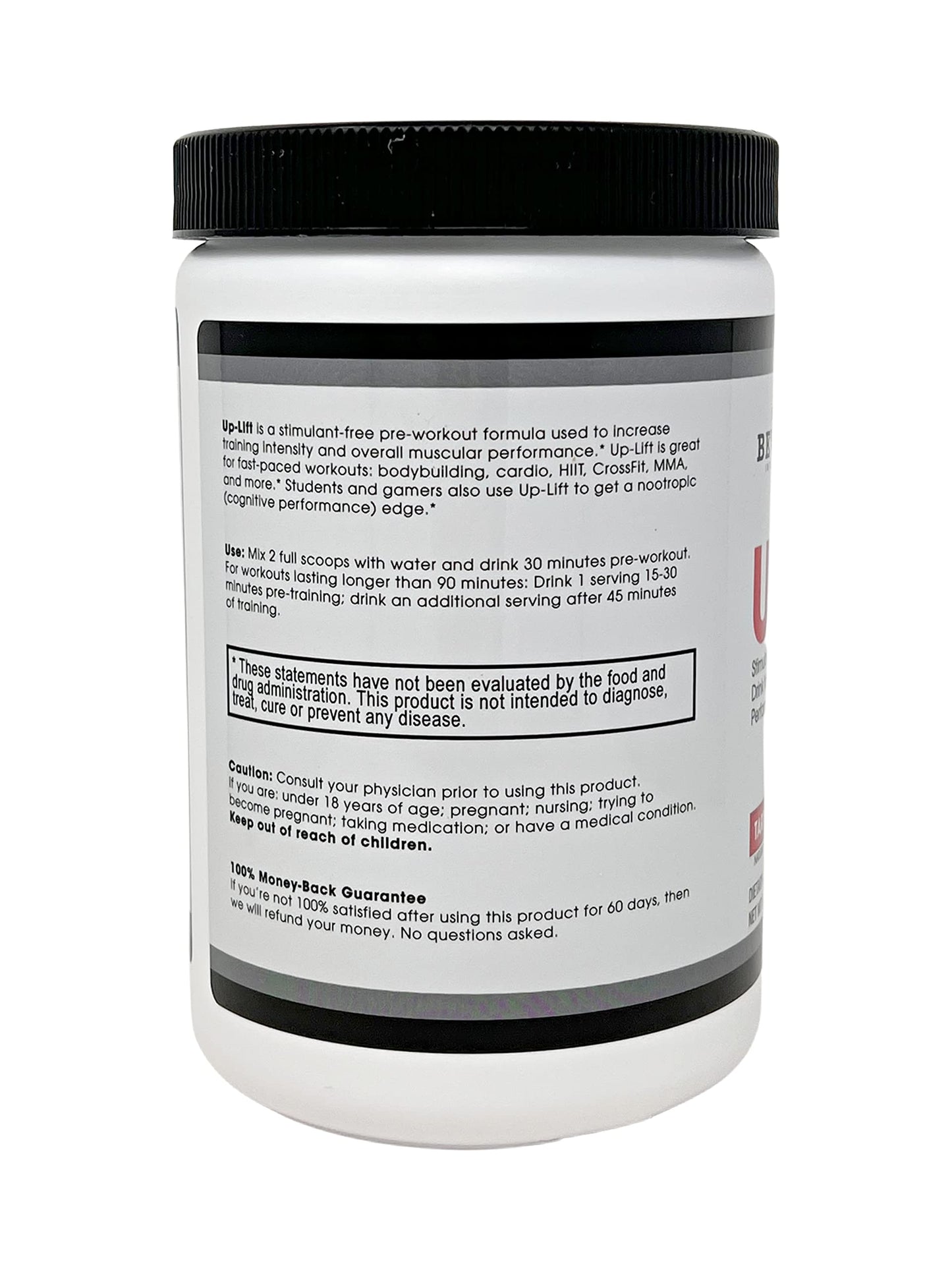Beverly International Up-Lift Stimulant-Free Pre-Workout Powder 11.55 Ounce