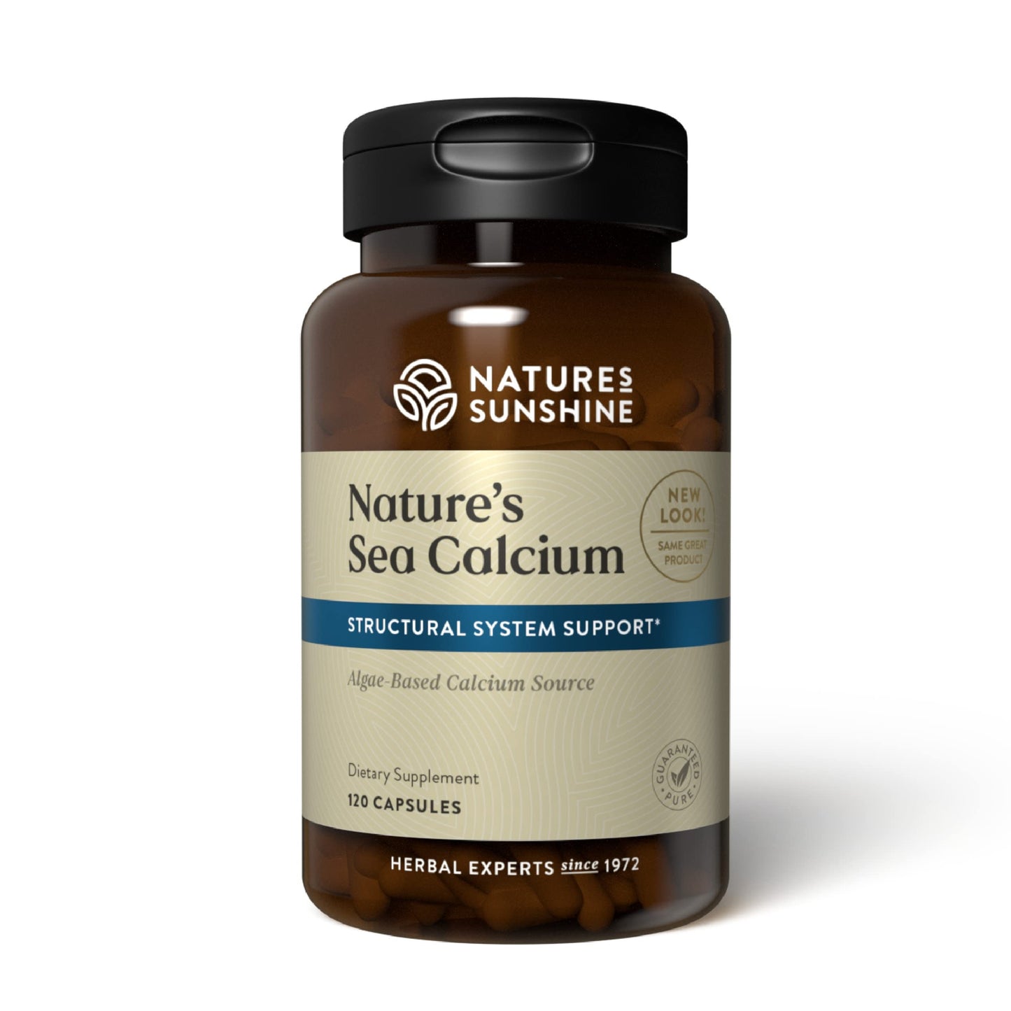 Nature's Sunshine Sea Calcium, 120 Capsules