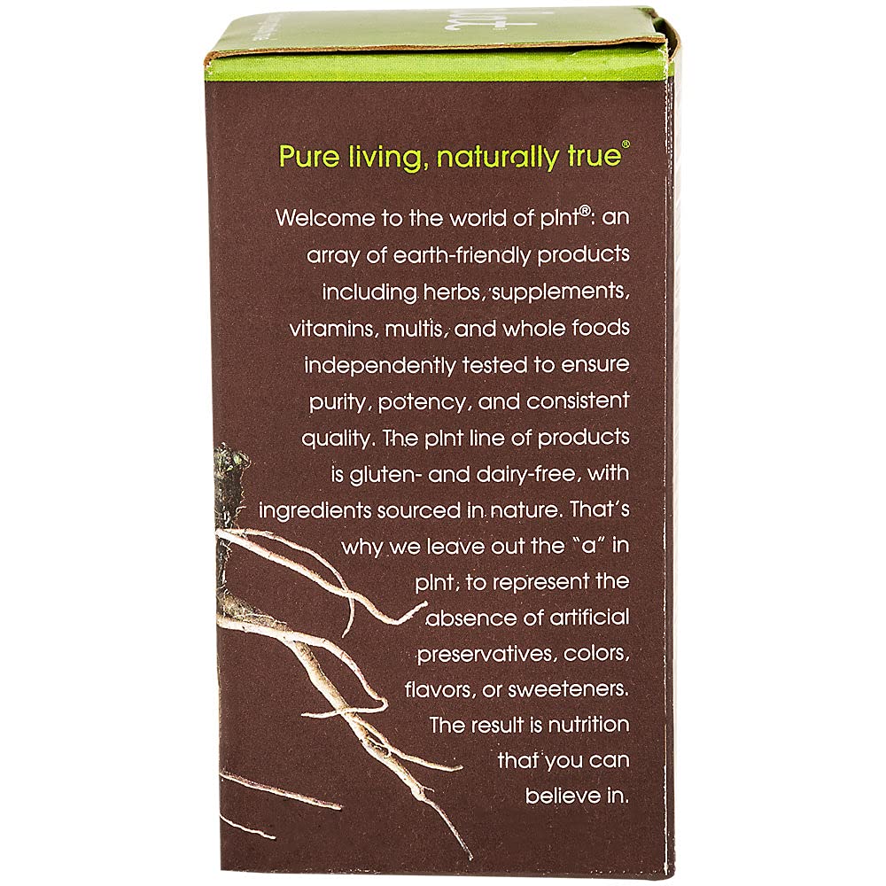 plnt Ashwagandha 380mg per Serving Capsule, 90 Count