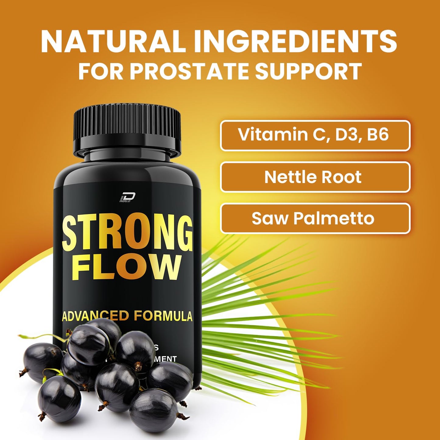 Indelo Strong Flow Capsule 60 Capsules