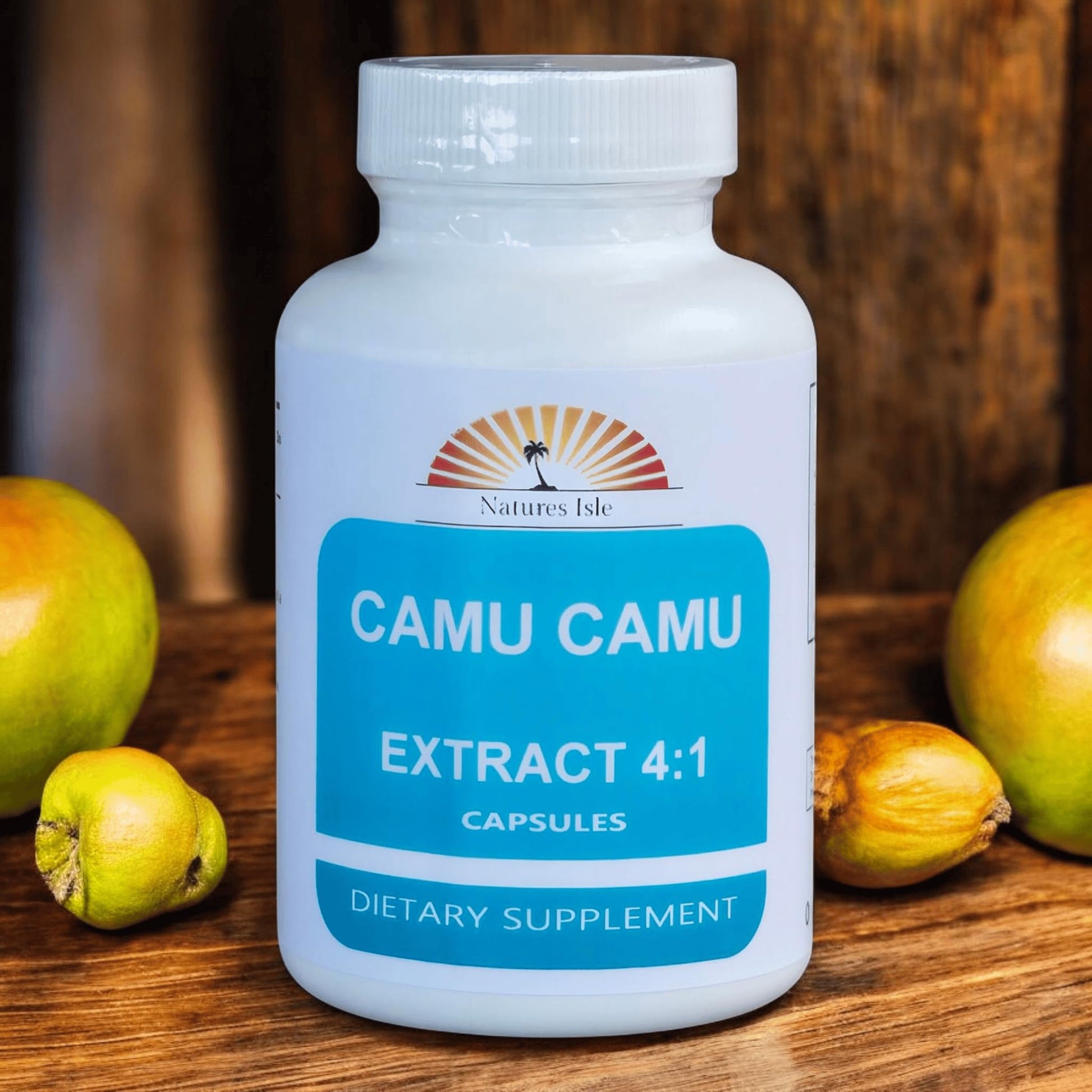 Generic Camu Camu 4:1 Extract Capsules, 120 Capsules
