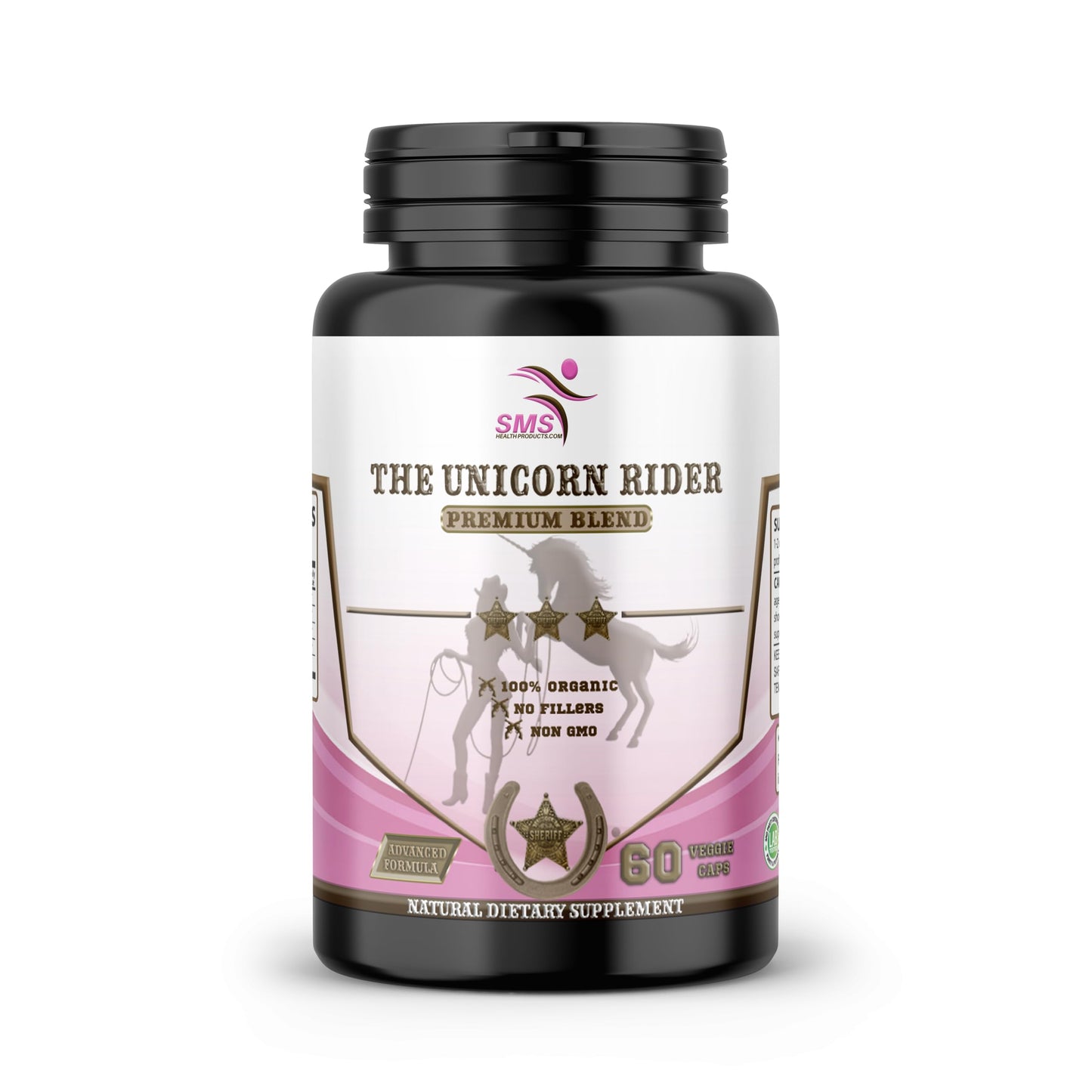 SMSHEALTHPRODUCTS.com Unicorn Rider – Women’s Wellness Complex with Tongkat Ali, Tribulus, Black Ginseng & Fenugreek Capsule, 60 Count