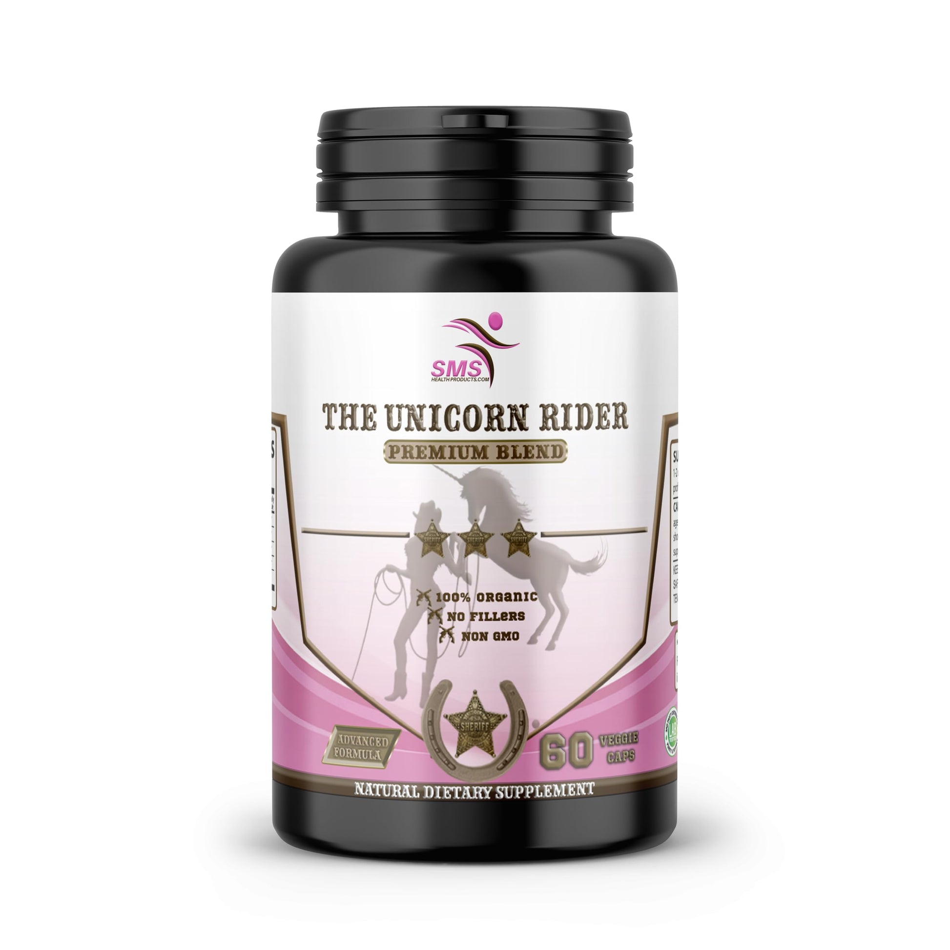 SMSHEALTHPRODUCTS.com Unicorn Rider – Women’s Wellness Complex with Tongkat Ali, Tribulus, Black Ginseng & Fenugreek Capsule, 60 Count