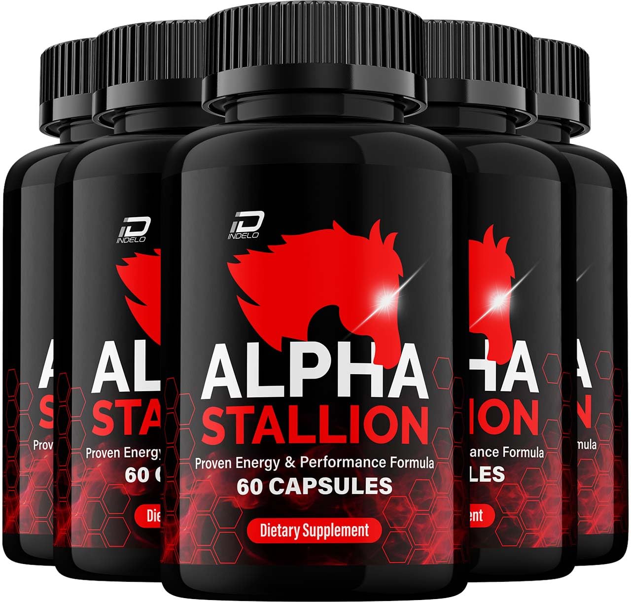 Indelo Alpha Stallion Capsules 300 Capsules
