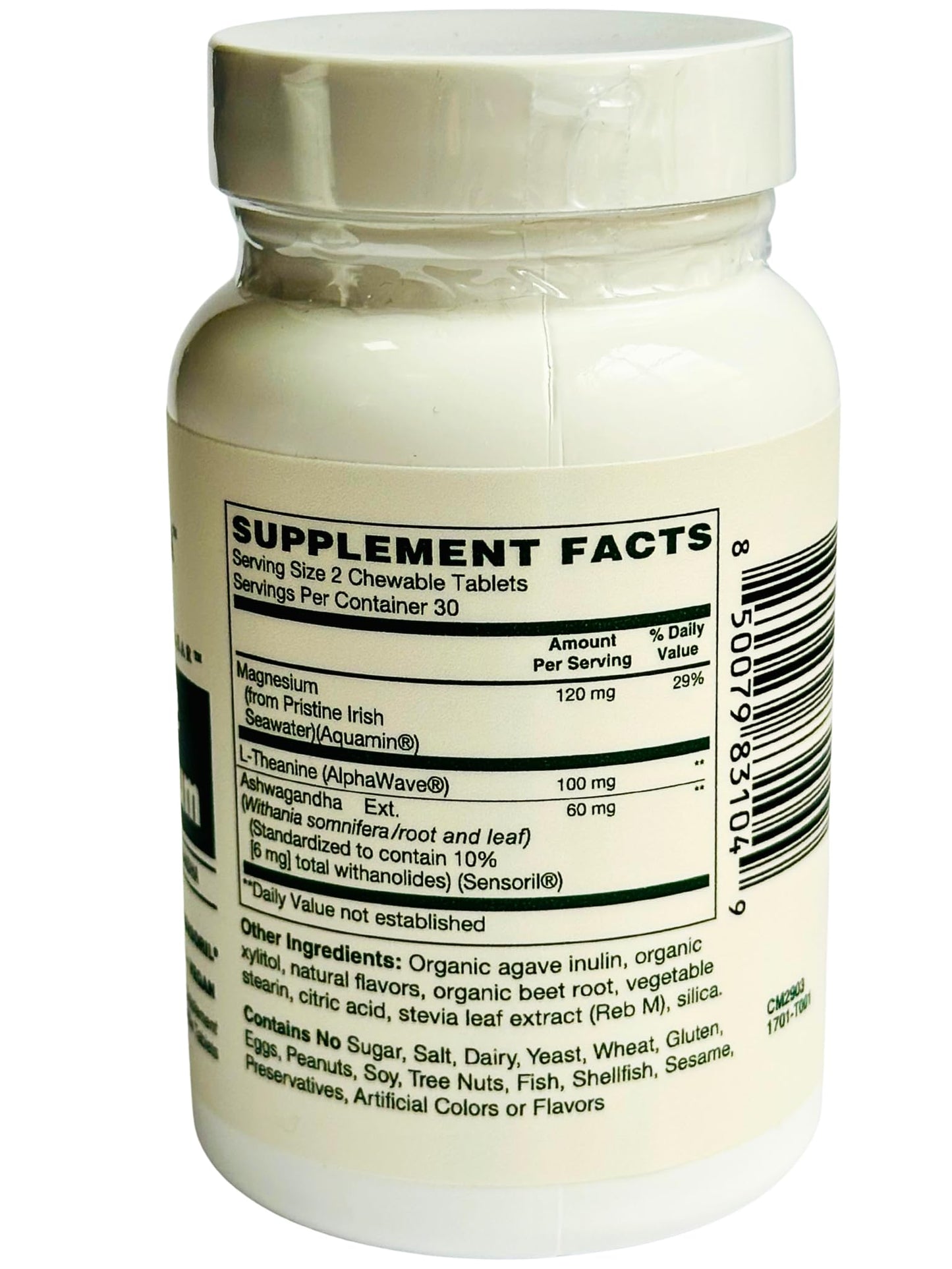 Wellness Made Clear Balterra Marine Magnesium Chewable 60 Count