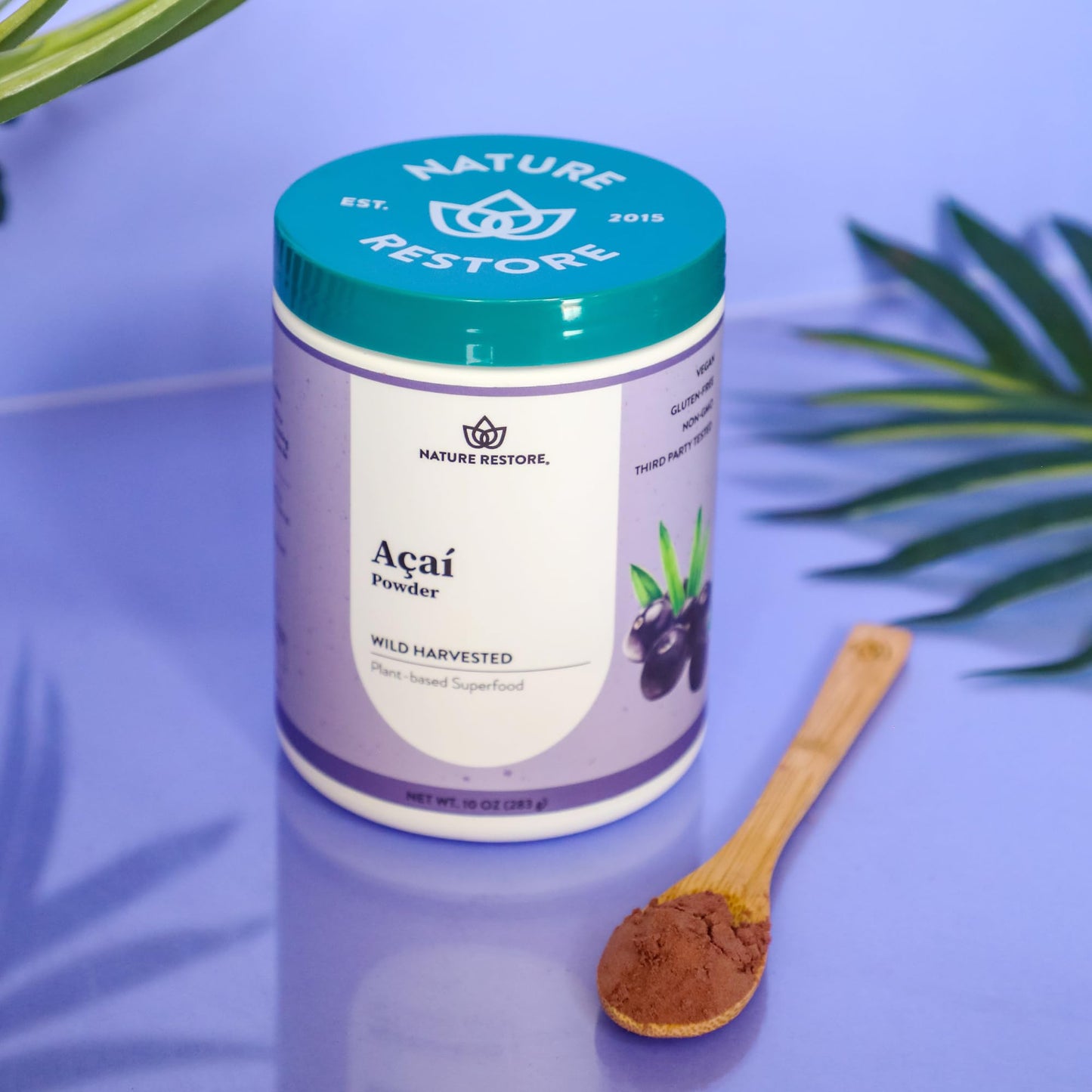 Nature Restore Wild Harvested Acai Berry Powder, 10 oz