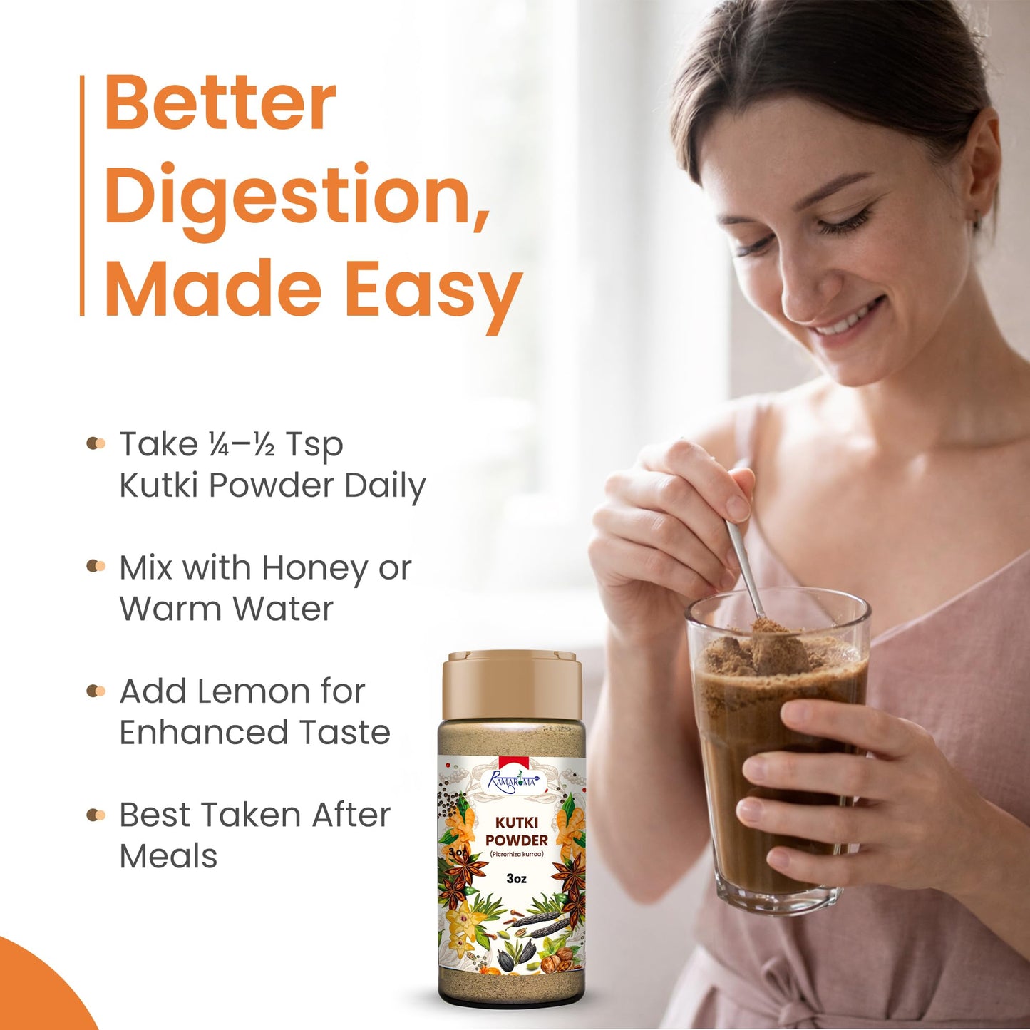 Ramaroma Kutki Root Powder 3 oz