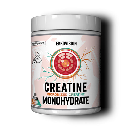 Ekkovision Creatine Monohydrate Powder, Micronized, Pina Colada, 100 Servings