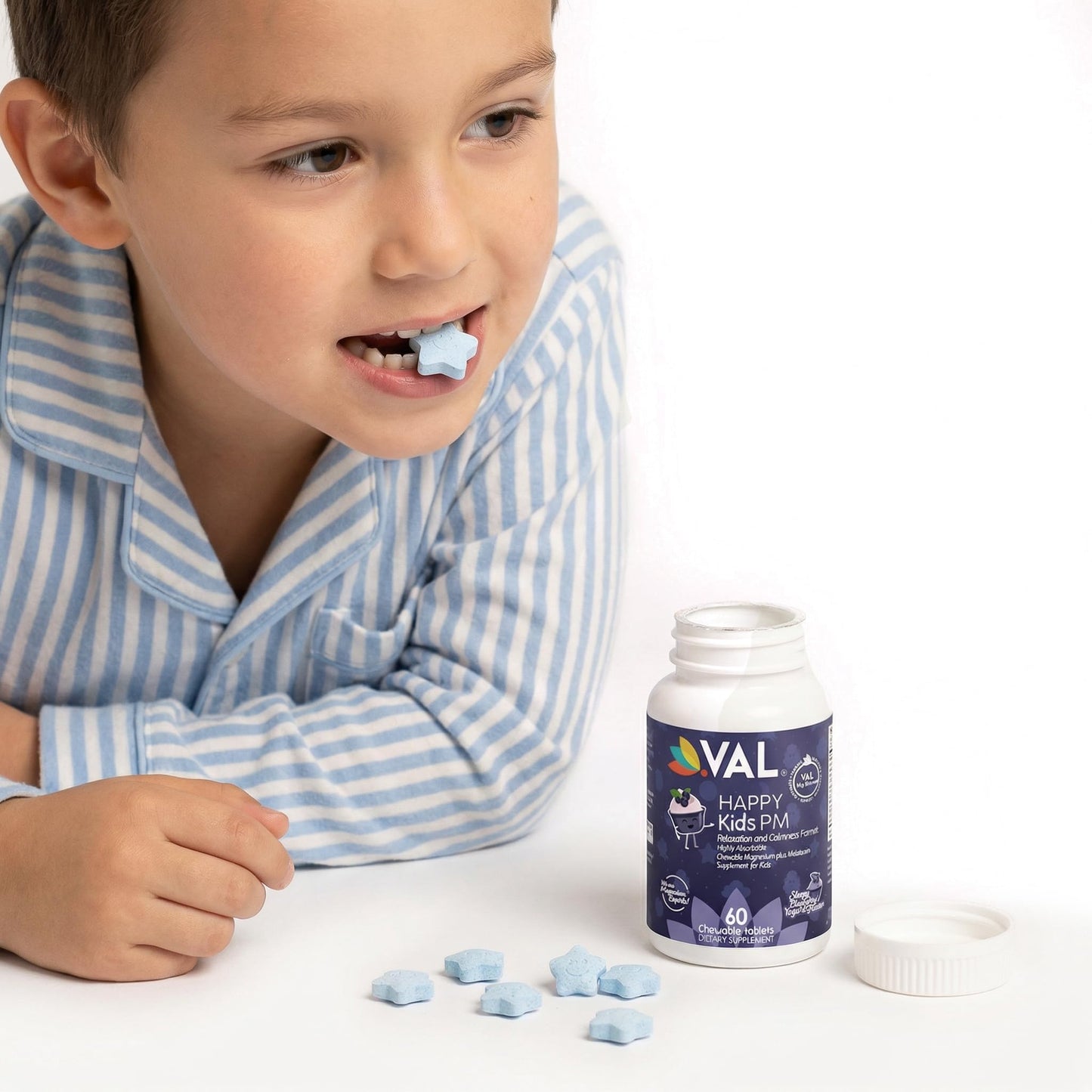 VAL Happy Kids PM Sleep Support Tablets, 60 Count
