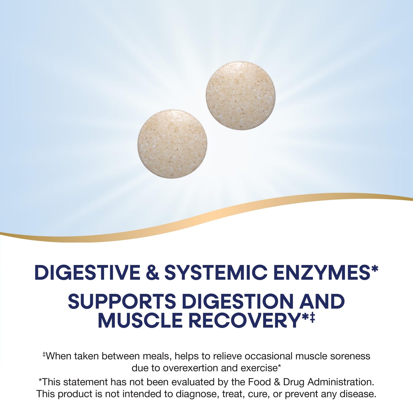 Nature's Way Mega-Zyme Pancreatic & Systemic Enzymes 100 Tablets