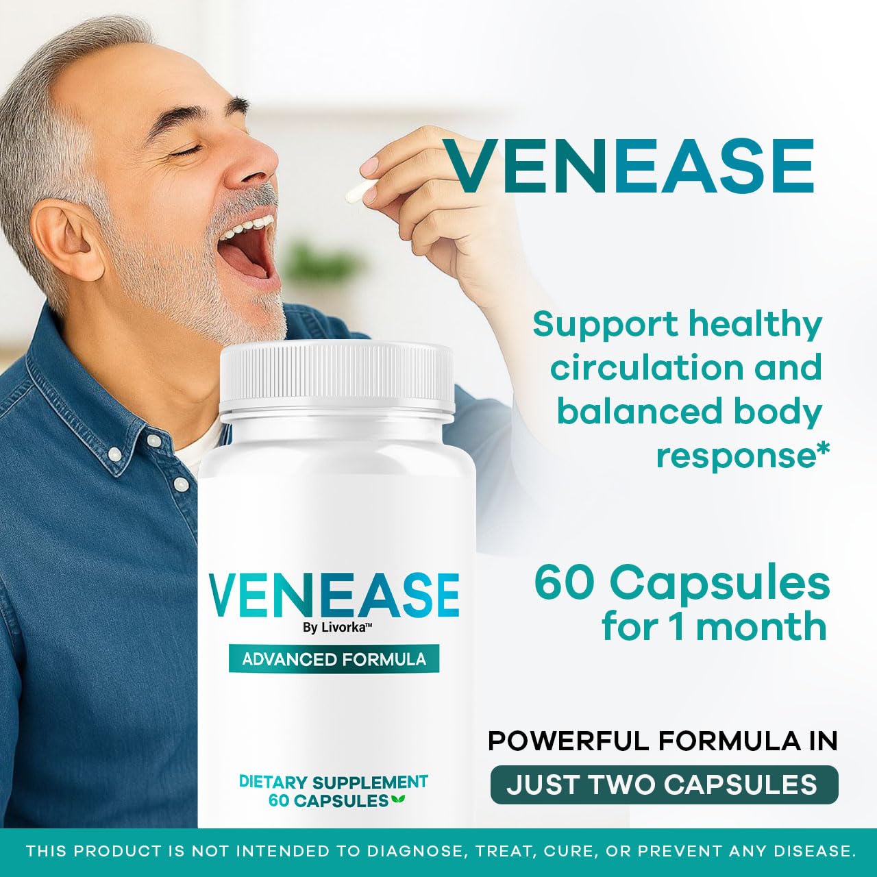 Pharmagetics Venease Capsules 180 Capsules