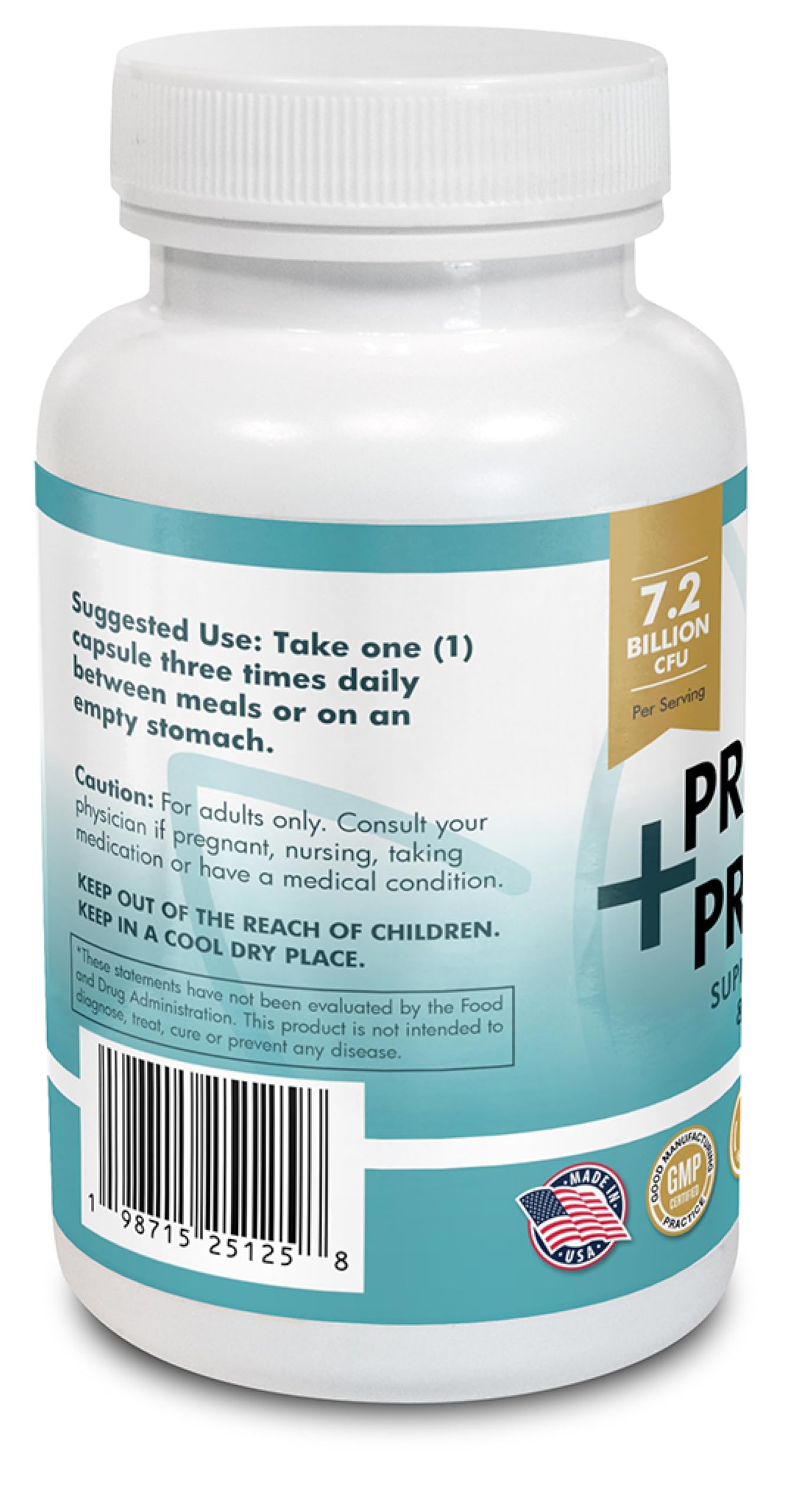 Main Products Probiotics and Prebiotics Capsule, 90 Capsules
